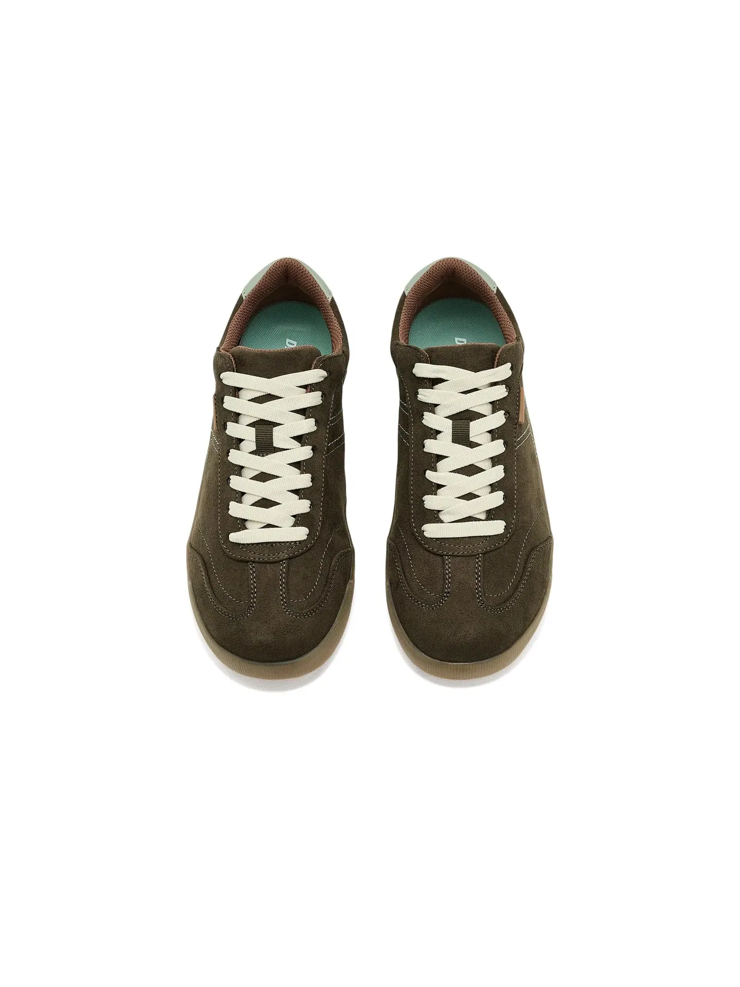 Кроссовки на шнуровке Be True Lace-up Shoes Dr. Scholl'S — изображение 2 из 4, оливковый