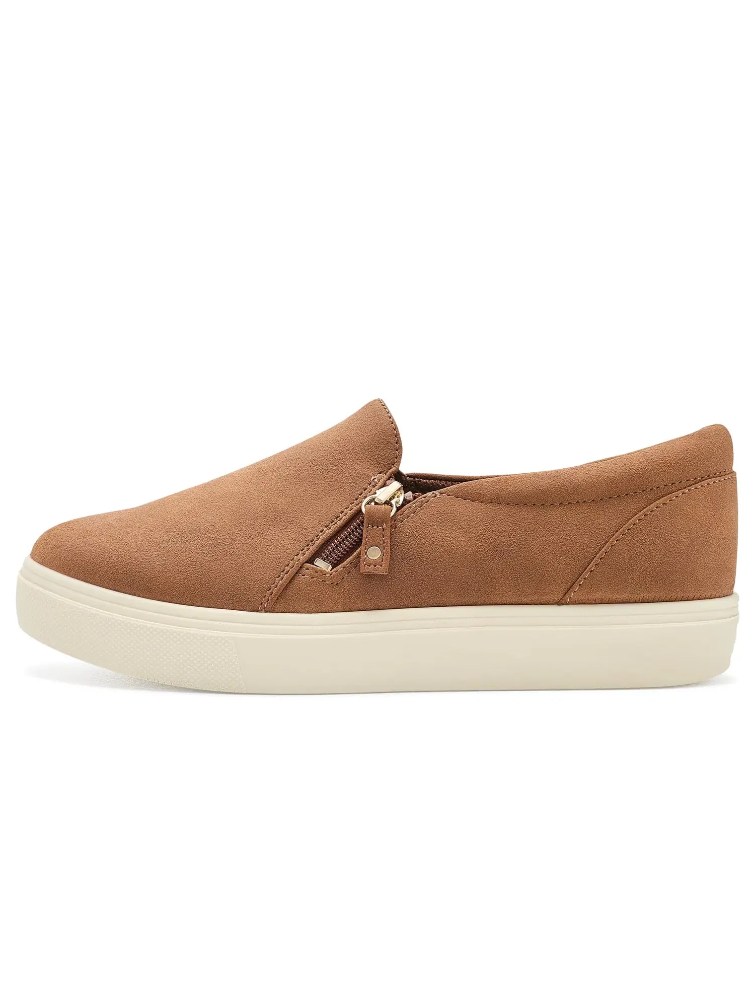 Кроссовки без шнуровки Madison Cloud Zip Slip-on Shoes Dr. Scholl'S — изображение 4 из 4, коричневый