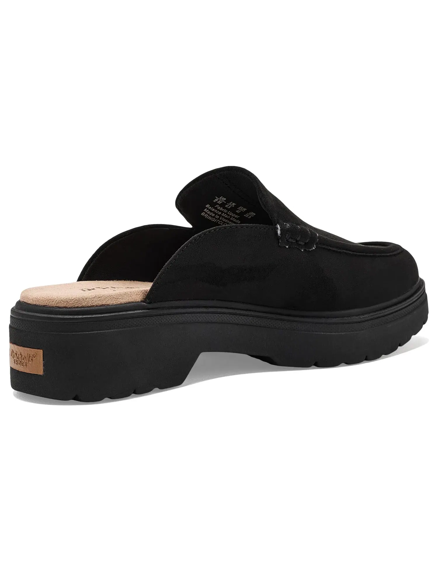 Сабо-мюли Bring It Clog Mule/Clog Shoes Dr. Scholl'S — изображение 3 из 4, черный