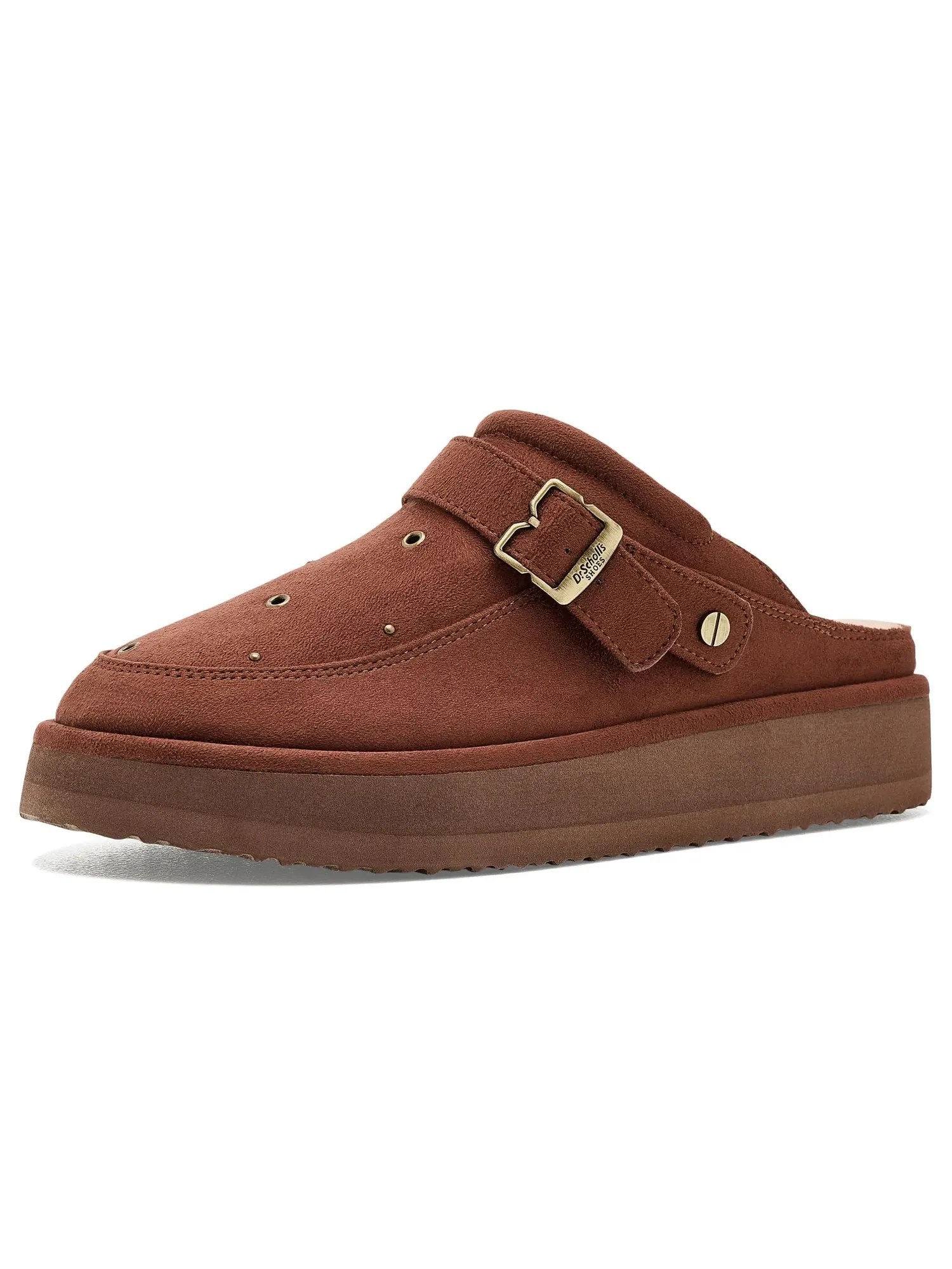 Сабо-мюли Chill Out Iconic Stud Mule/Clog Shoes Dr. Scholl'S — изображение 1 из 4, цвет виски