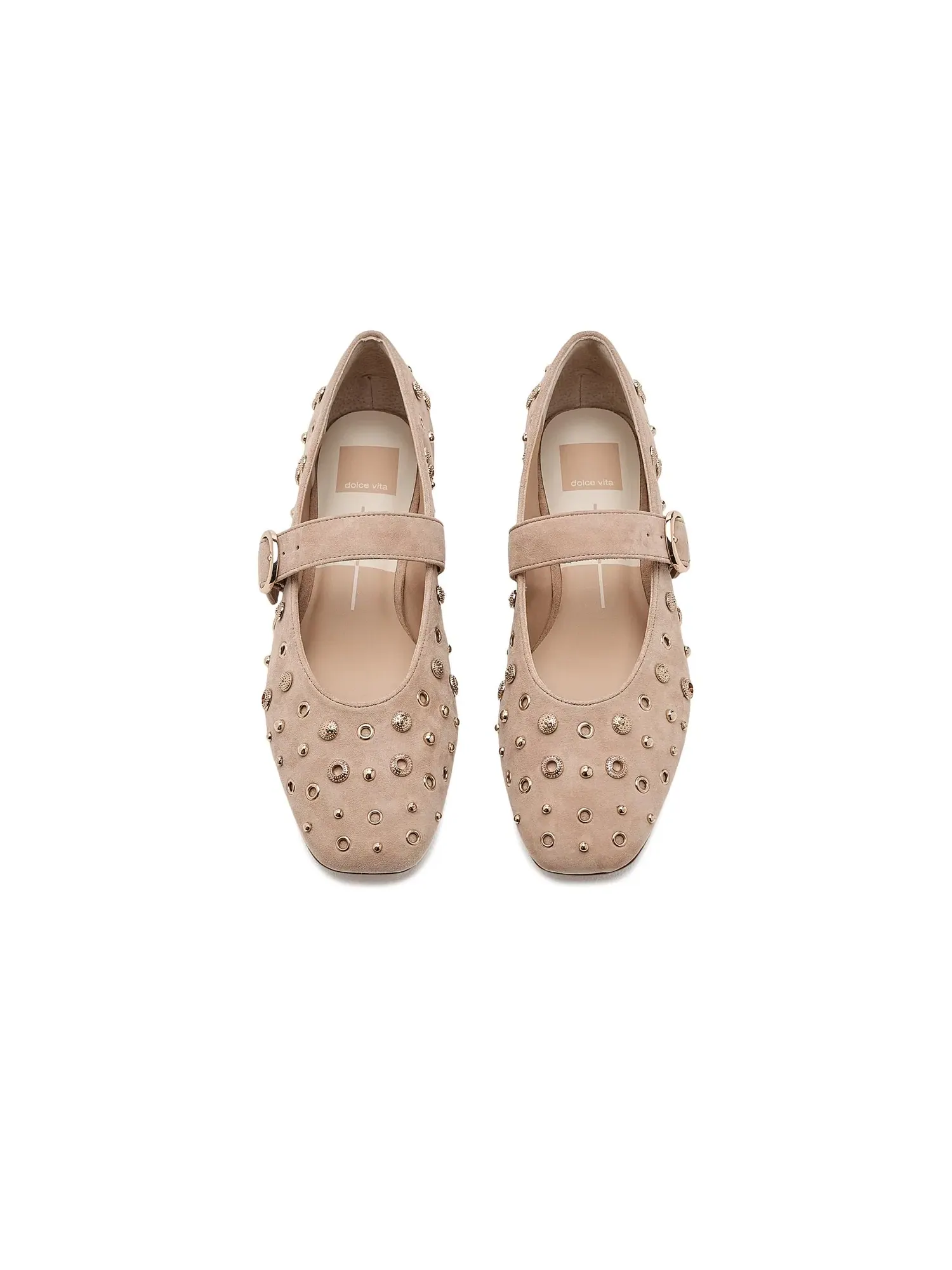 Балетки Mella Stud Dolce Vita — изображение 2 из 4, верблюжий