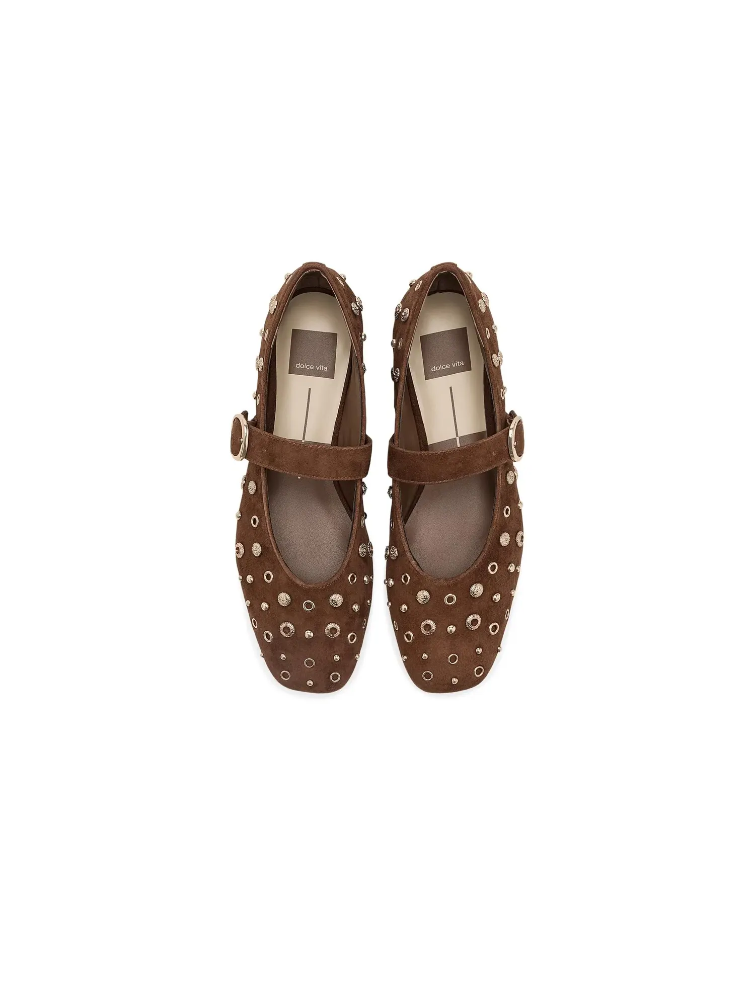 Балетки Mella Stud Dolce Vita — изображение 2 из 4, какао