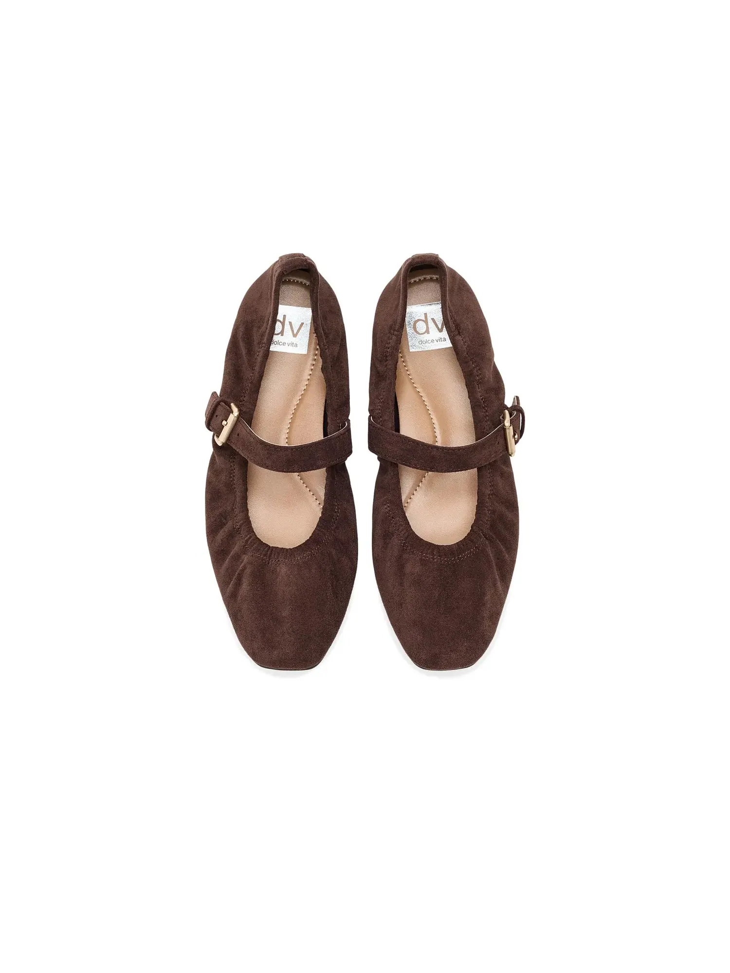 Балетки Marria Dv Dolce Vita — изображение 2 из 4, коричневый