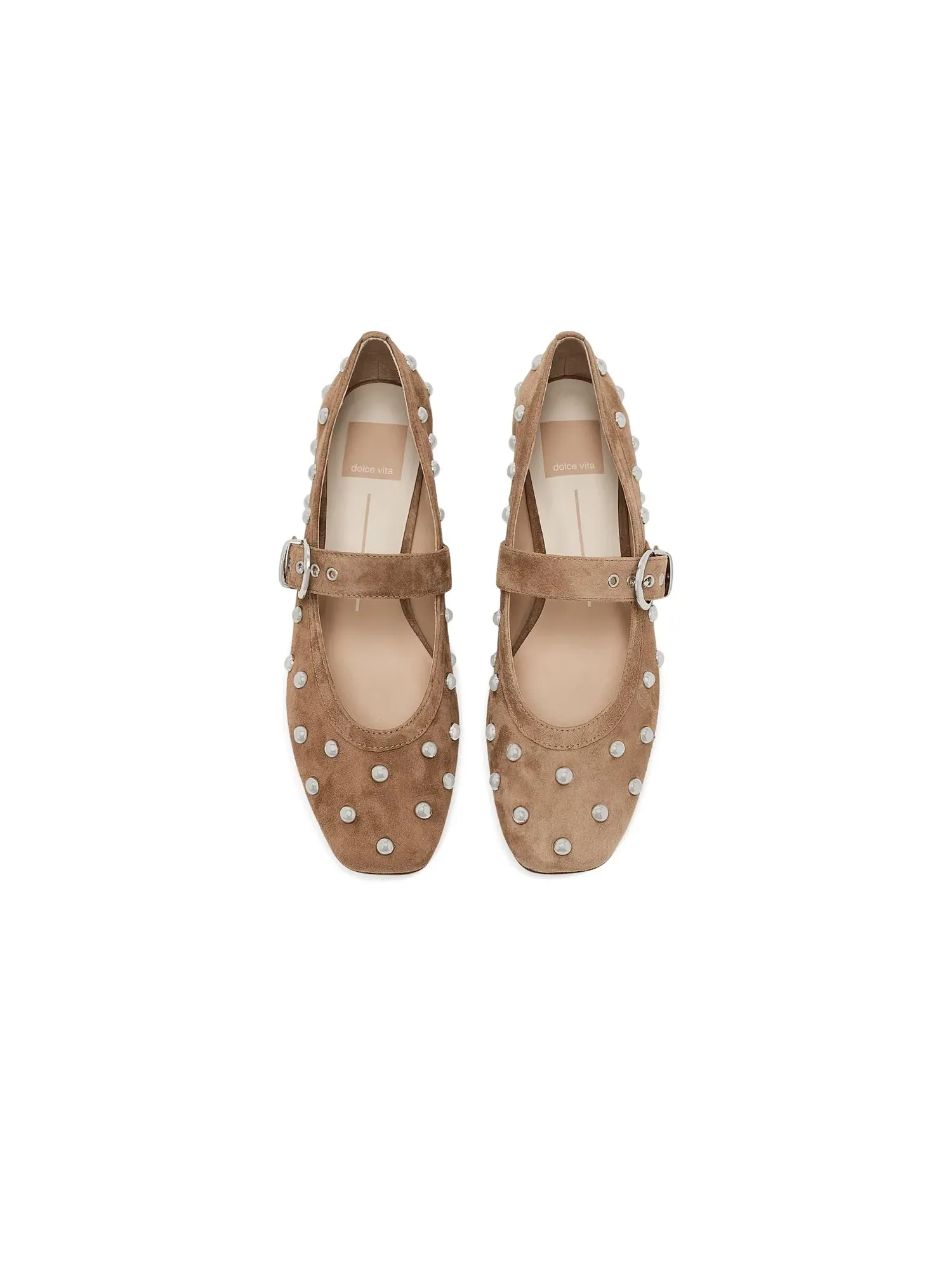 Балетки Mikel Stud Dolce Vita — изображение 2 из 4, коричневый