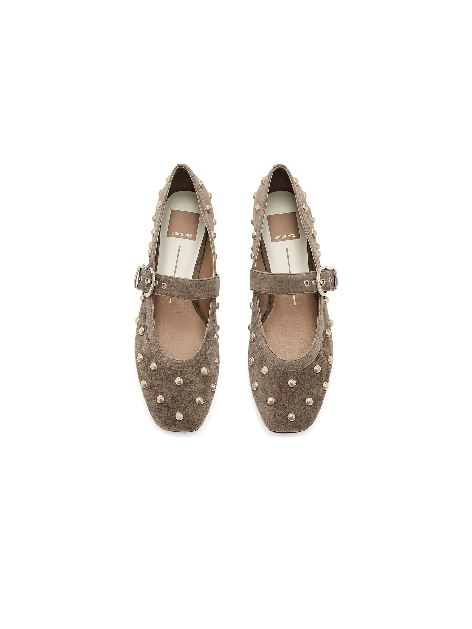Балетки Mikel Stud Dolce Vita — изображение 2 из 4, оливковый