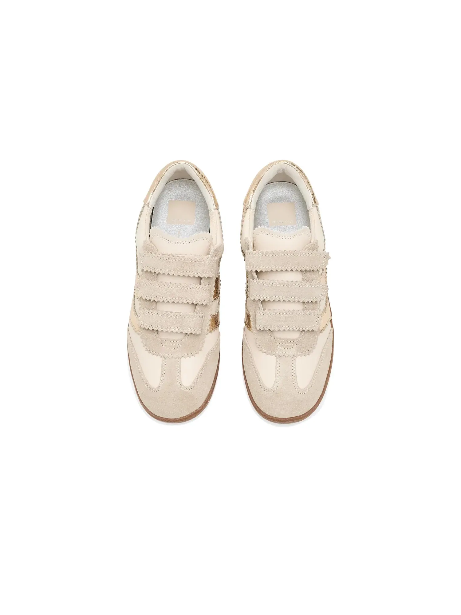 Кроссовки Merit Velcro Dolce Vita — изображение 2 из 4, белый/золотистый