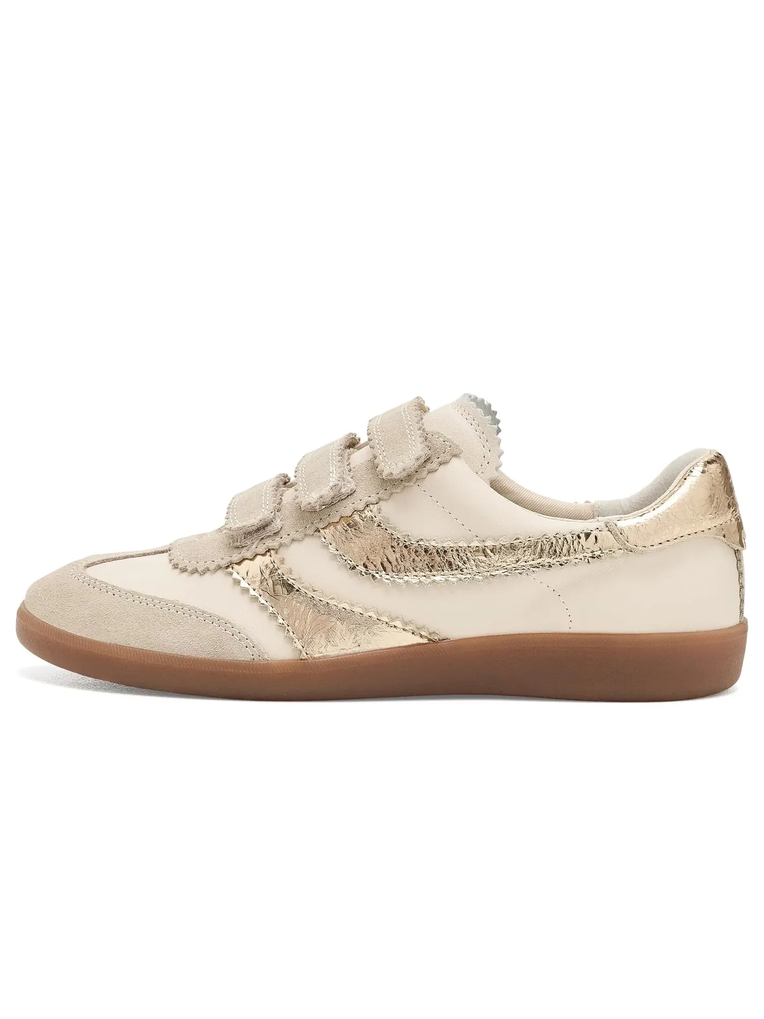 Кроссовки Merit Velcro Dolce Vita — изображение 4 из 4, белый/золотистый