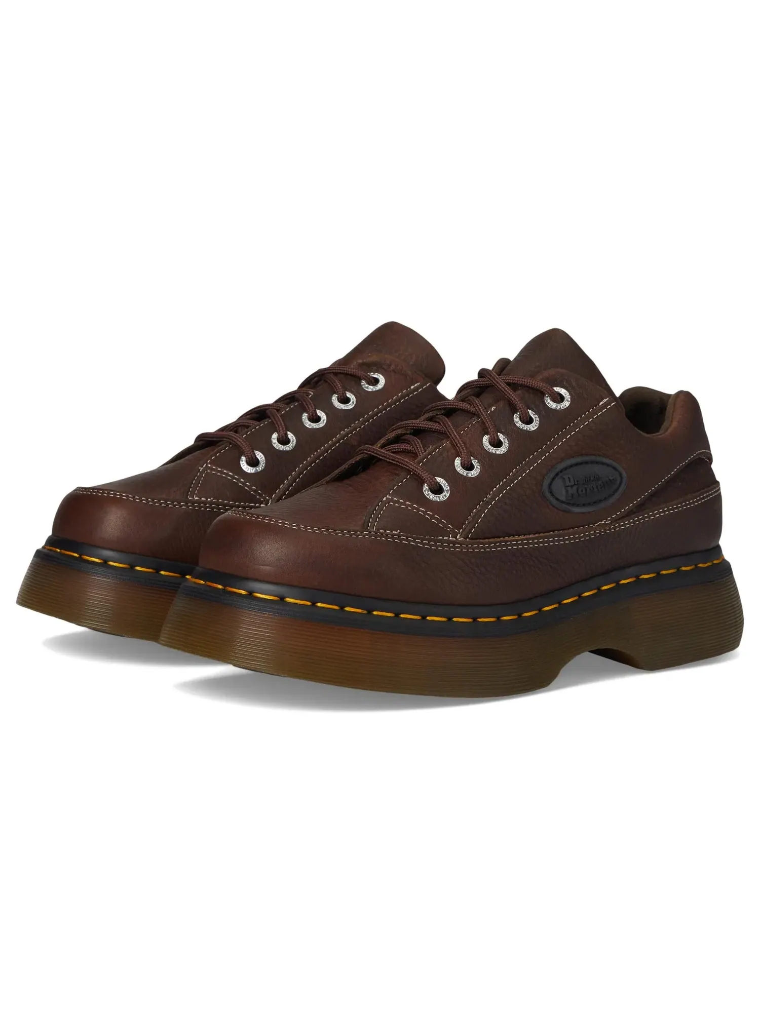 Оксфорды Buzz 5-Eye Dr. Martens — изображение 1 из 4, коричневый
