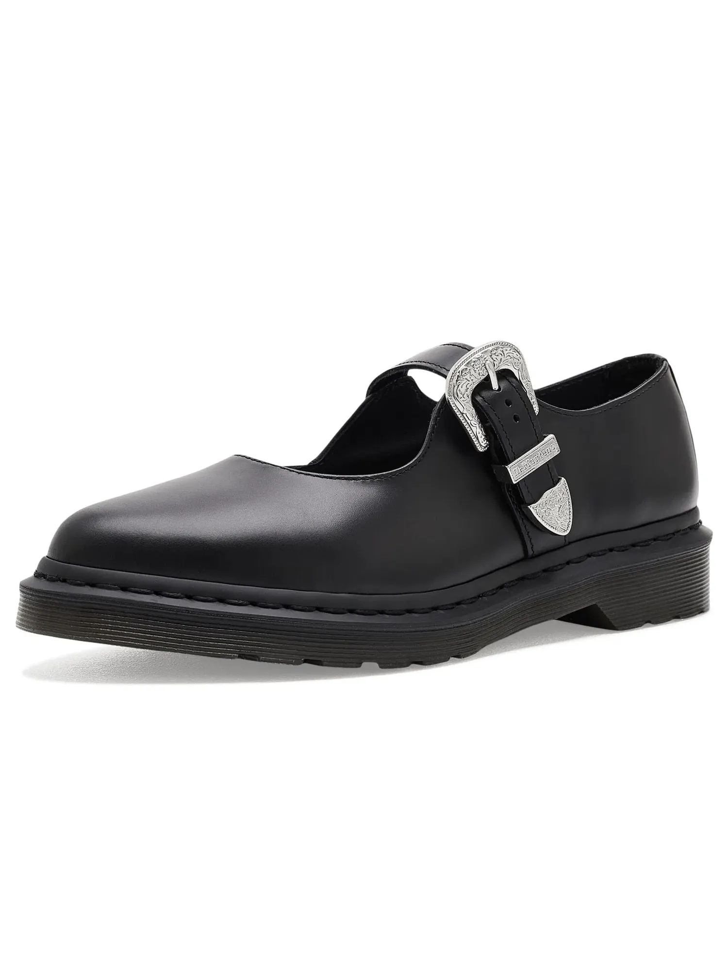 Балетки Elphie MJ Buckle Dr. Martens — изображение 1 из 4, черный
