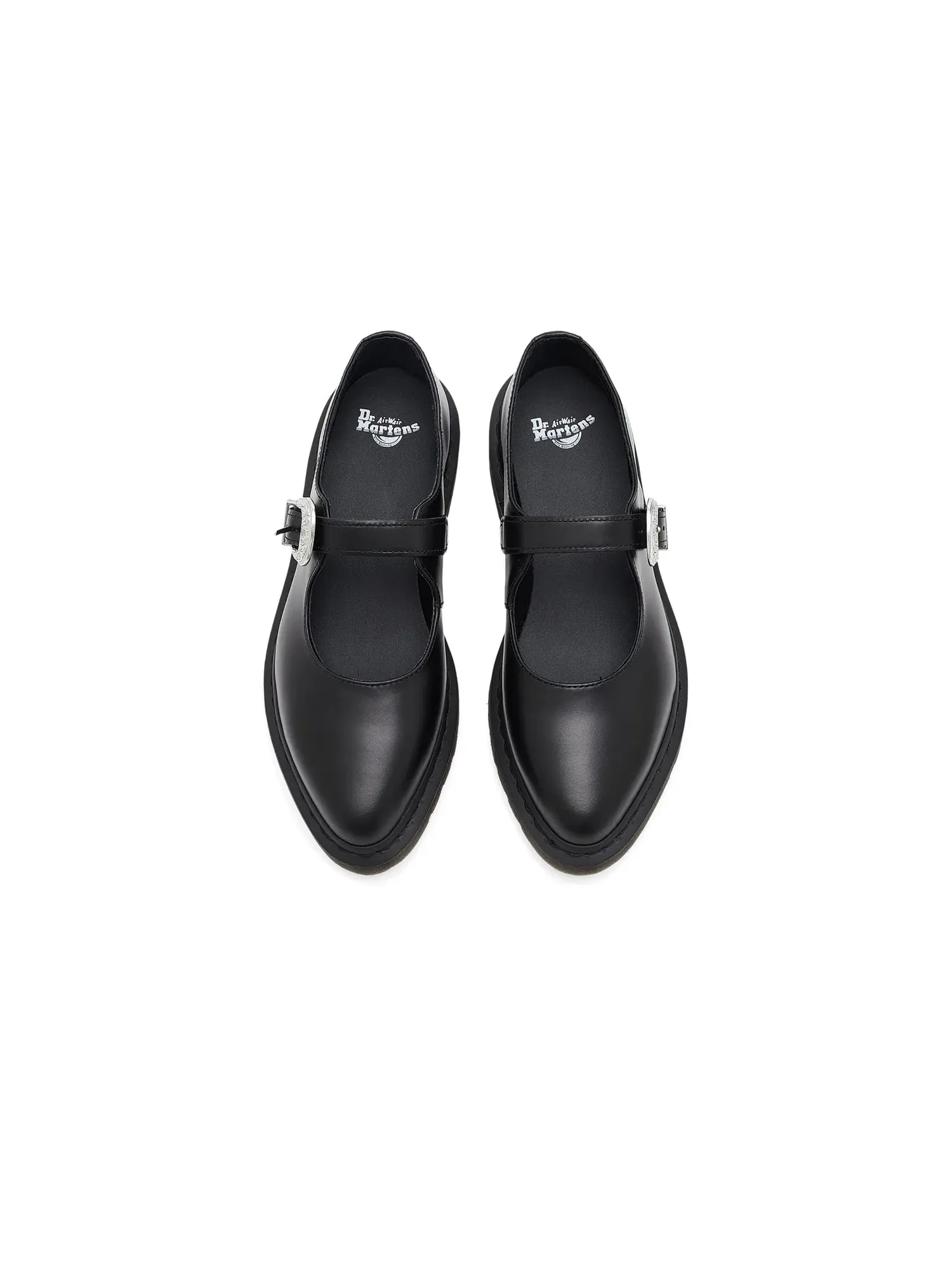 Балетки Elphie MJ Buckle Dr. Martens — изображение 2 из 4, черный