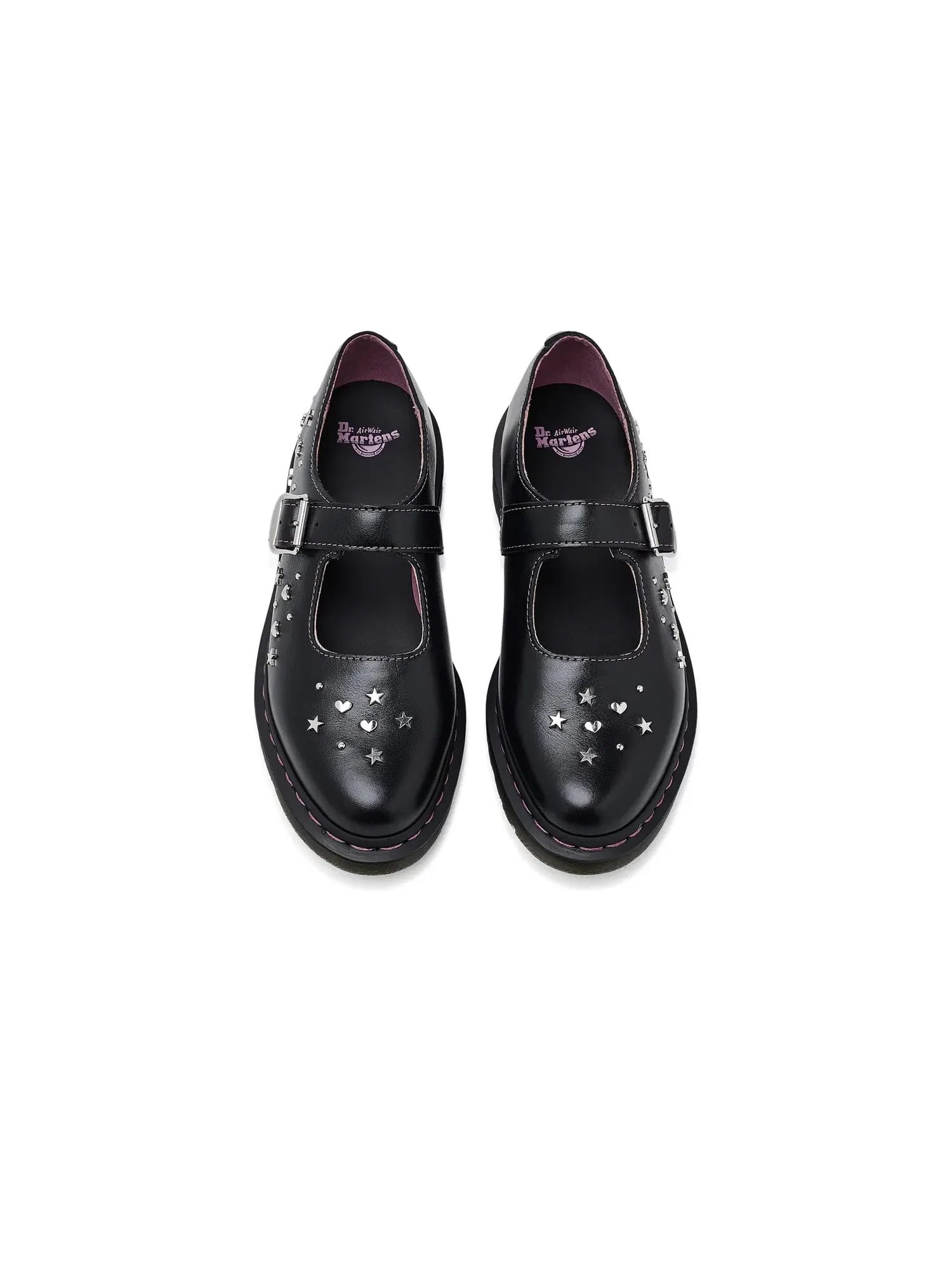 Балетки Mariel II Hearts + Stars Dr. Martens — изображение 2 из 4, черный