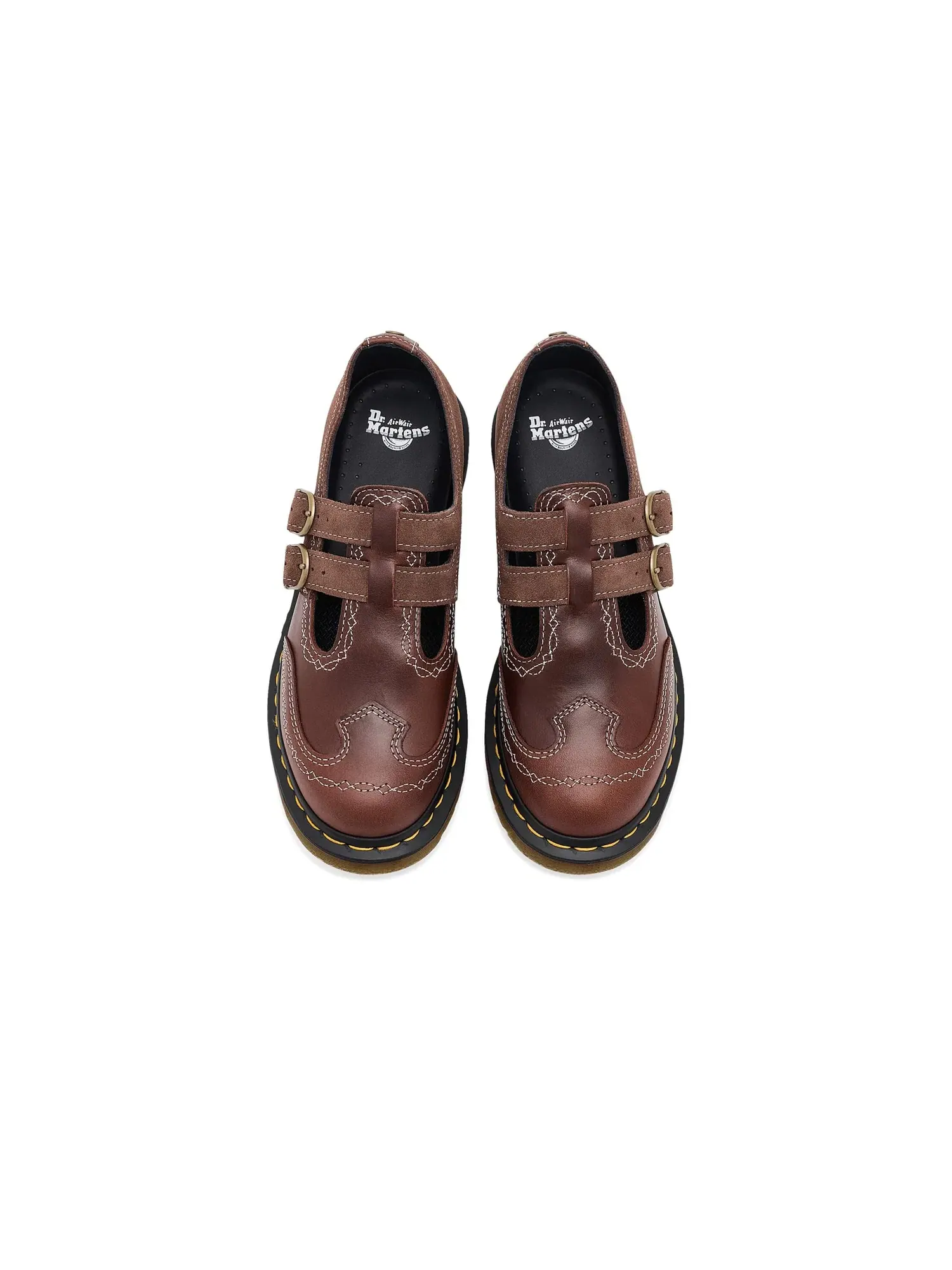 Балетки 8065 Mary Jane Rodeo Dr. Martens — изображение 2 из 4, коричневый