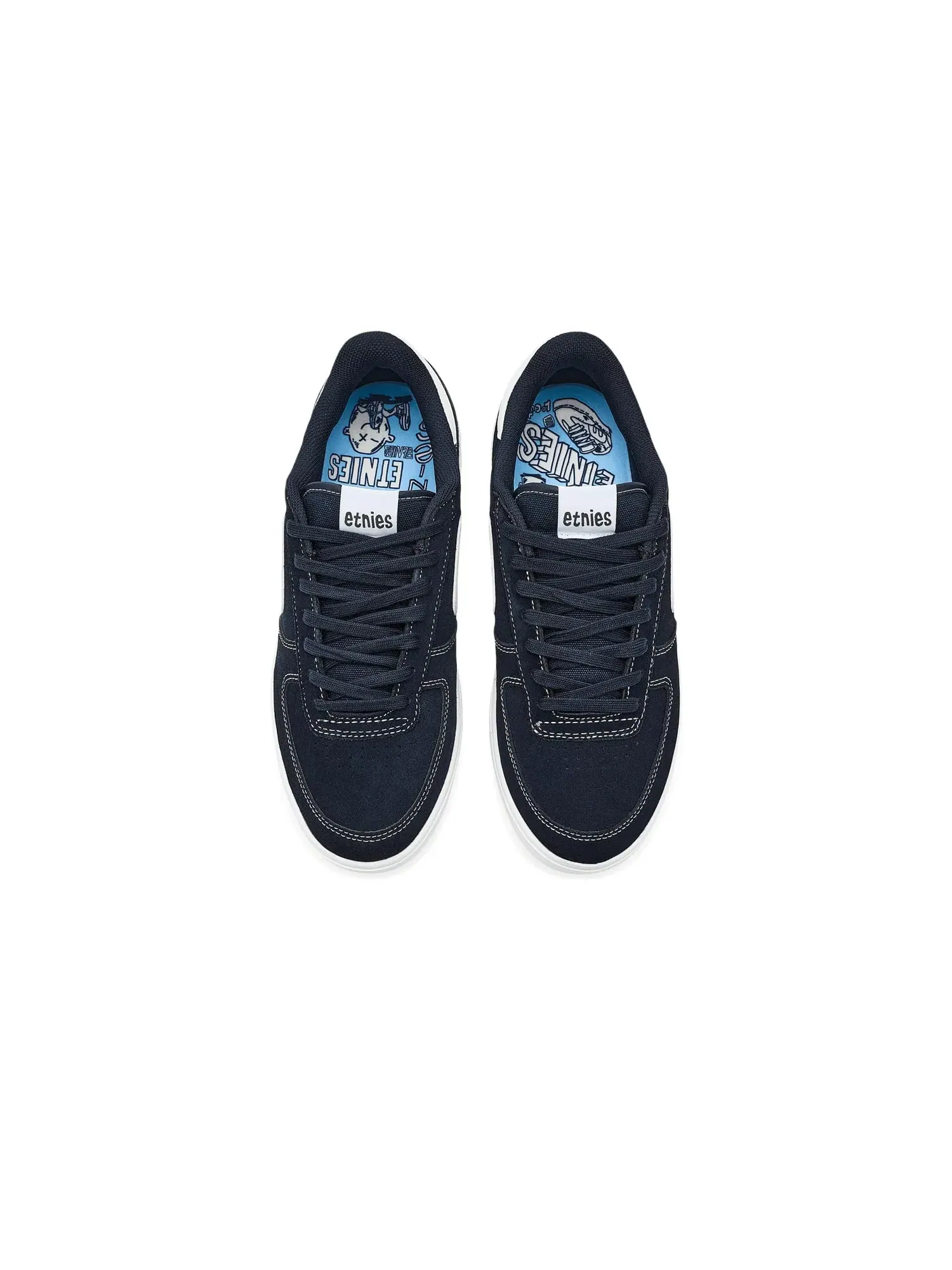 Кроссовки Emerson X Fos Etnies — изображение 2 из 4, темно-синий/белый