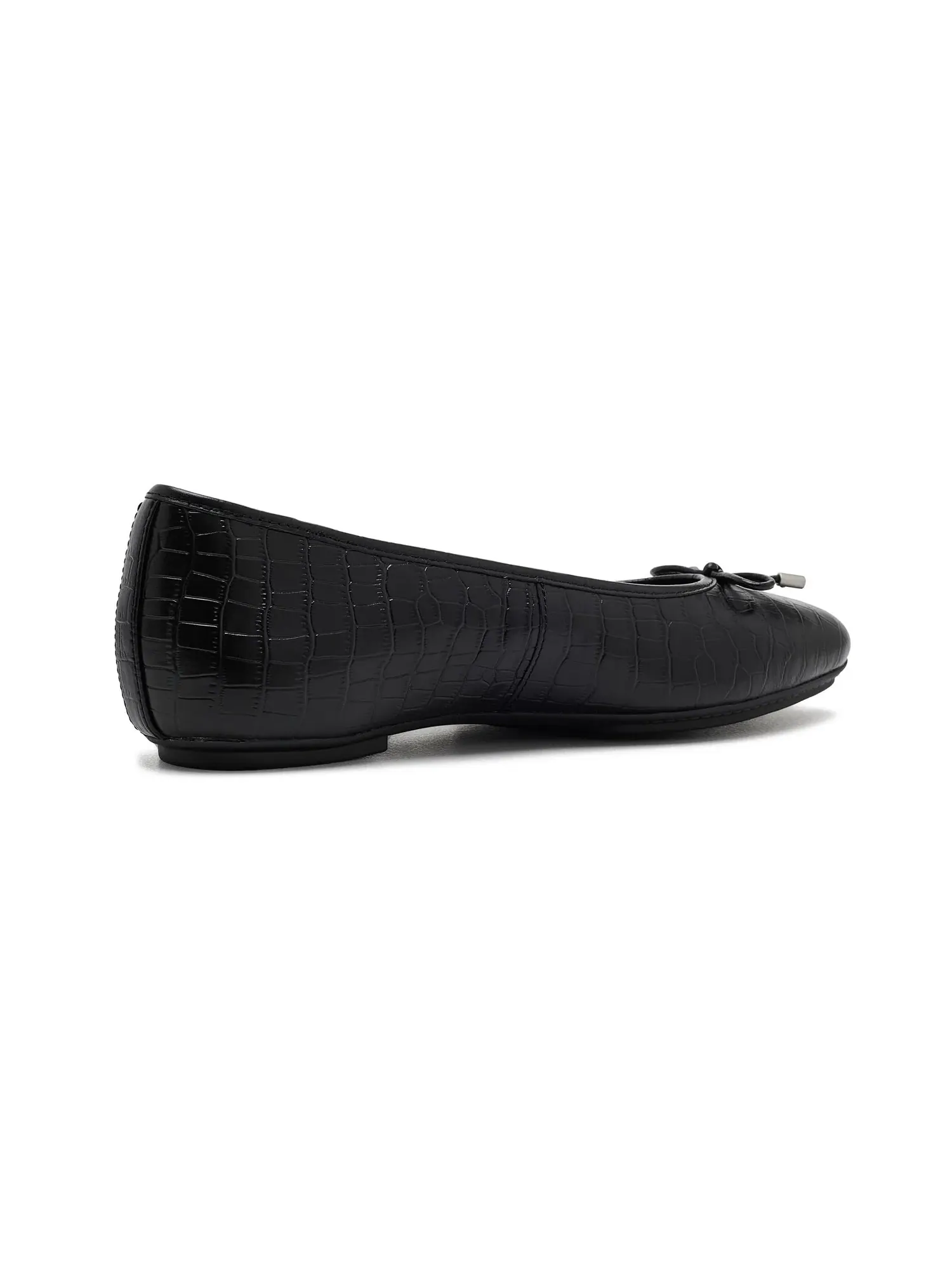 Балетки Delicato Crocodile Ballerinas Fitflop — изображение 3 из 4, черный