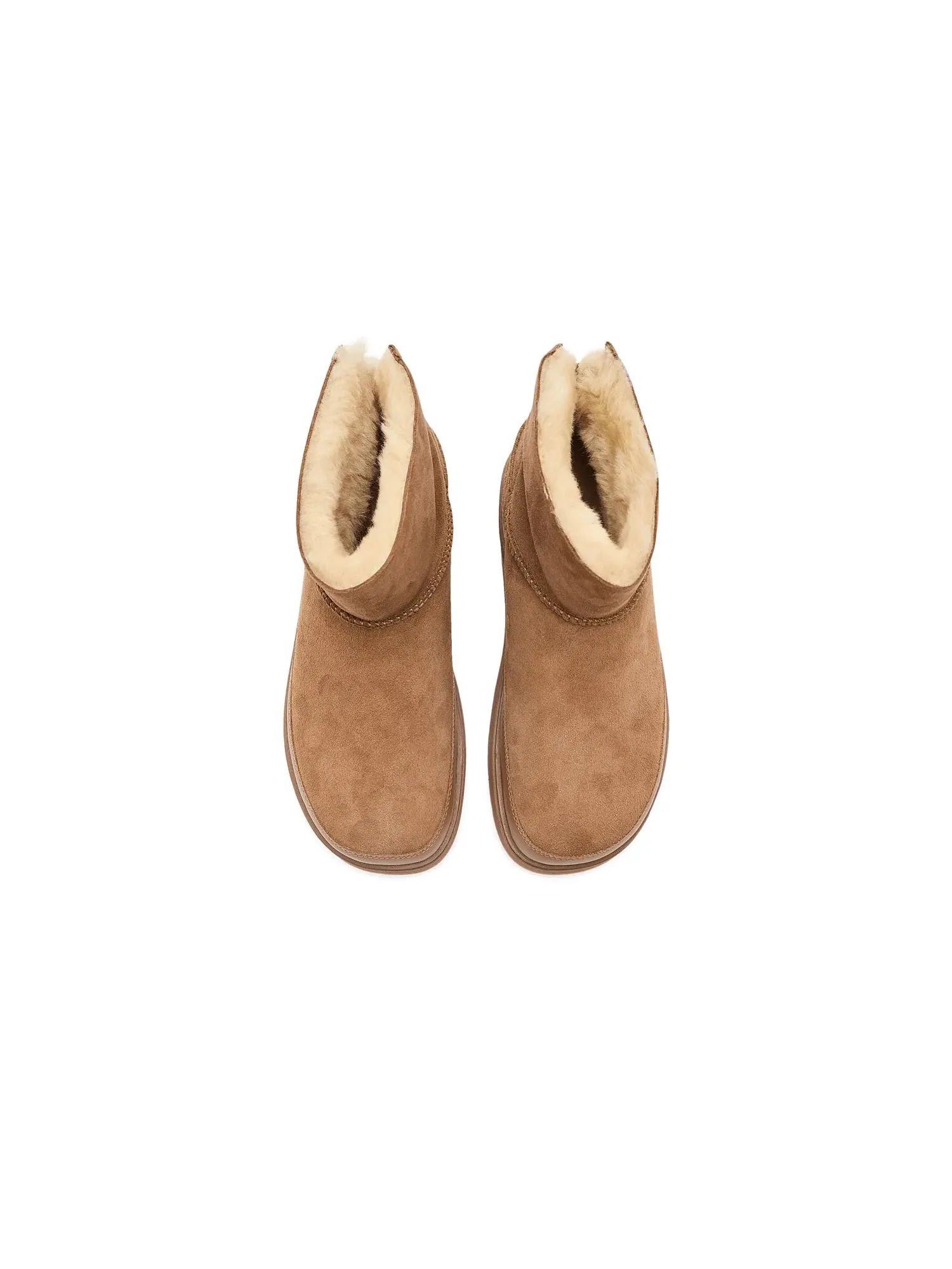 Миниатюрные двусторонние сапоги Gen-FF из овчины Fitflop — изображение 2 из 4, бежевый