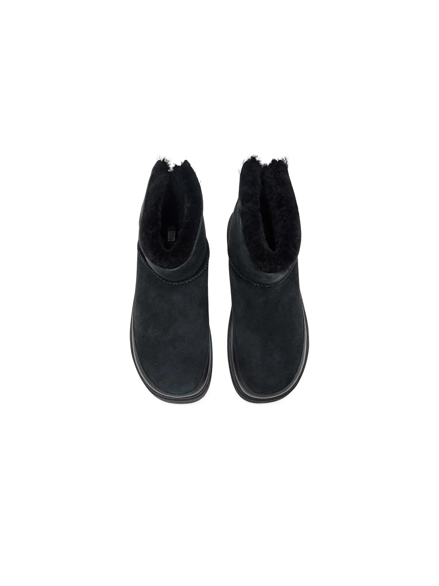 Миниатюрные двусторонние сапоги Gen-FF из овчины Fitflop — изображение 2 из 4, черный