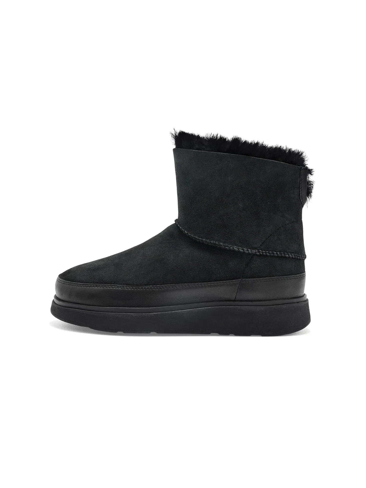 Миниатюрные двусторонние сапоги Gen-FF из овчины Fitflop — изображение 4 из 4, черный