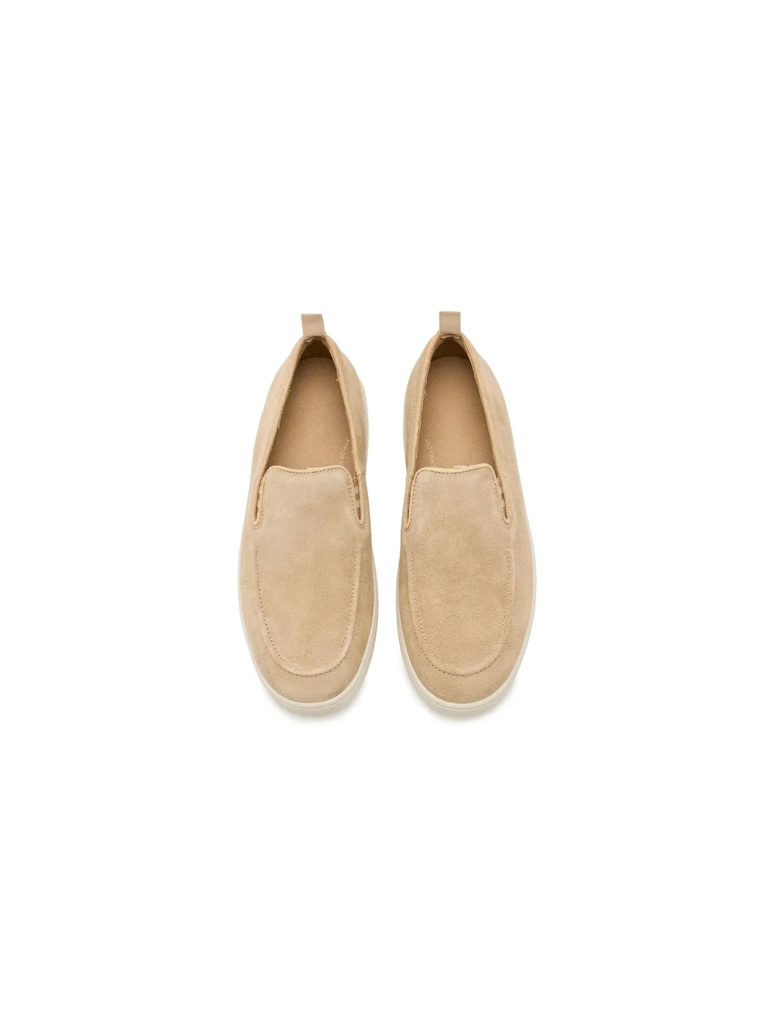 Замшевые лоферы Craft-Q Fitflop — изображение 2 из 4, песочный