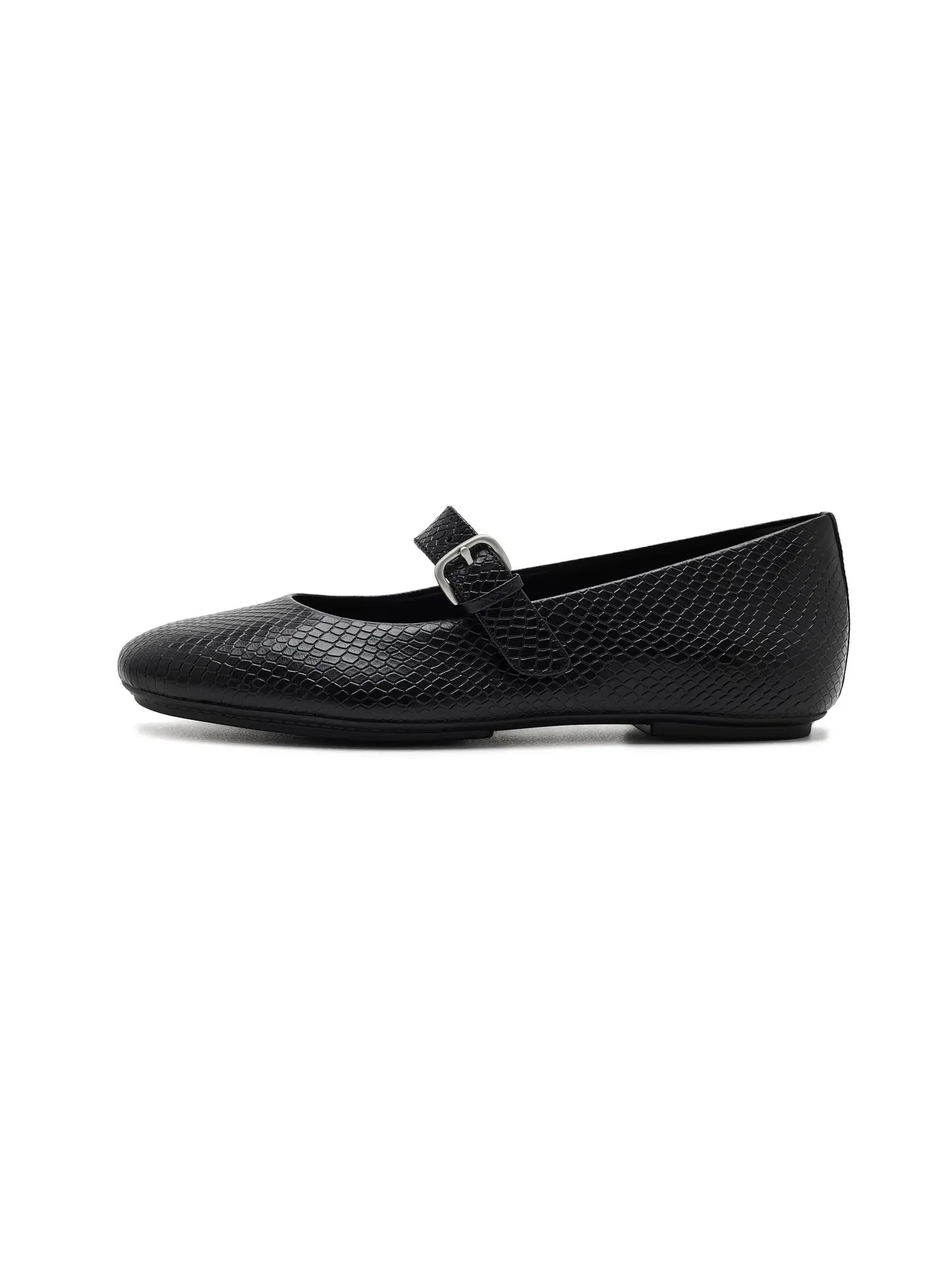 Балетки Delicato Snake Mary Jane Fitflop — изображение 4 из 4, черный