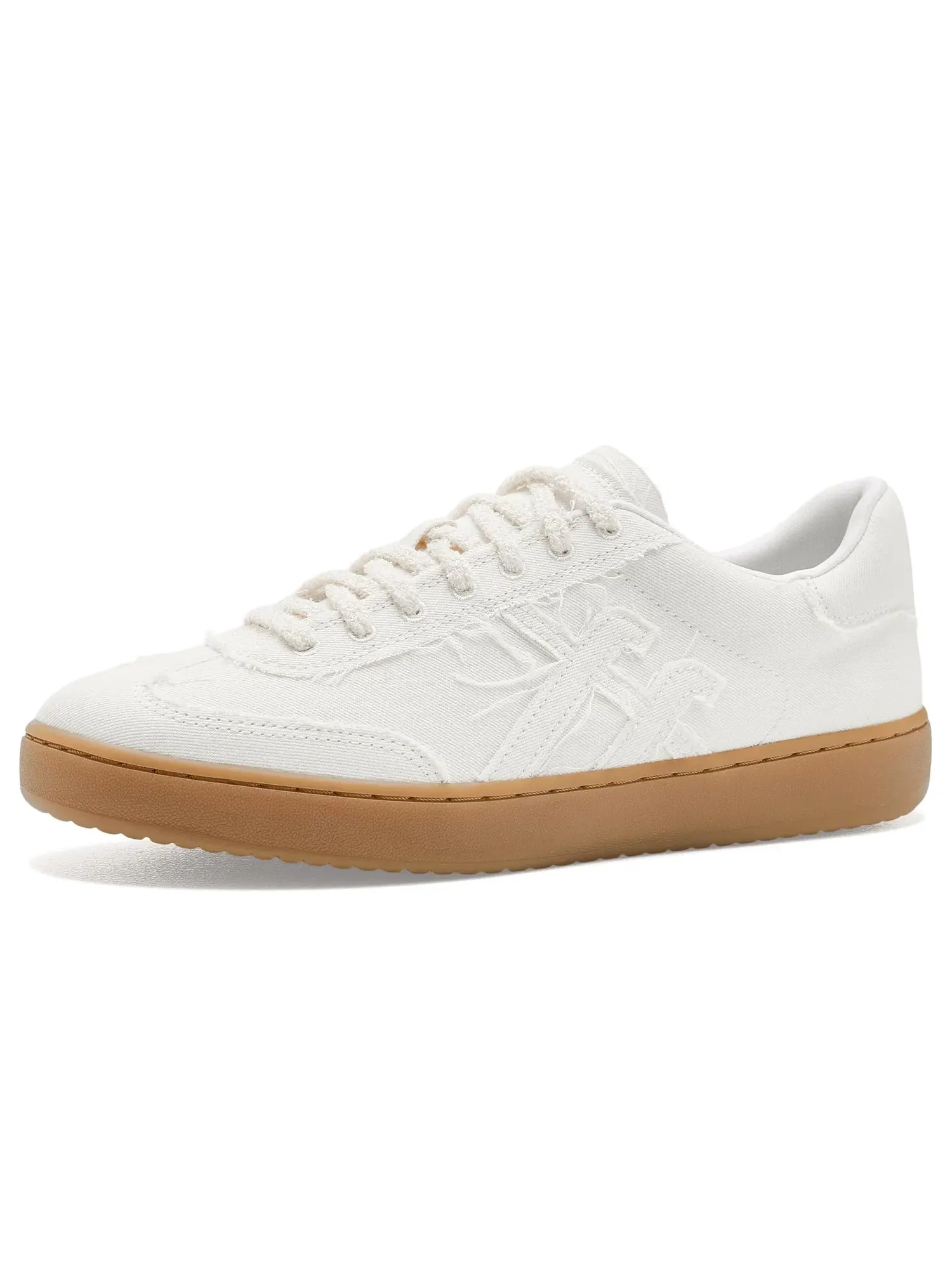 Кроссовки Dash FF Frayed Denim T-Toe Fitflop — изображение 1 из 4, белый
