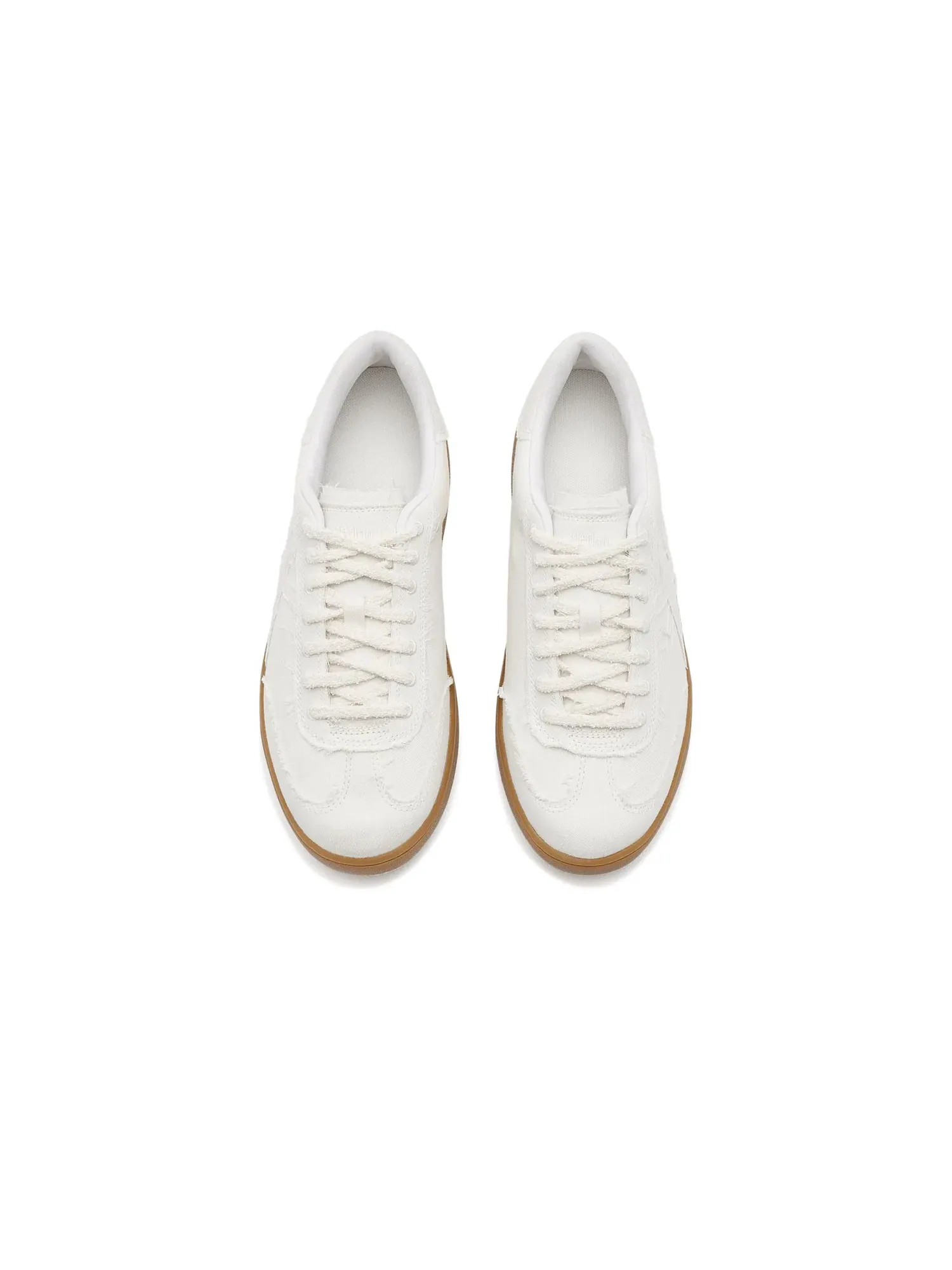 Кроссовки Dash FF Frayed Denim T-Toe Fitflop — изображение 2 из 4, белый