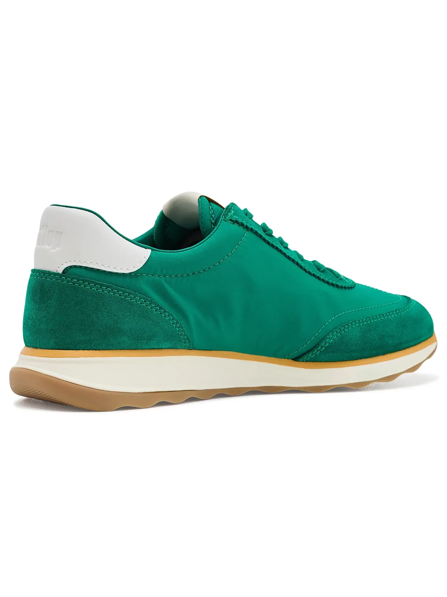 Кроссовки Retro-Q FF из нейлона и замши Fitflop — изображение 3 из 4, зеленый/золотистый