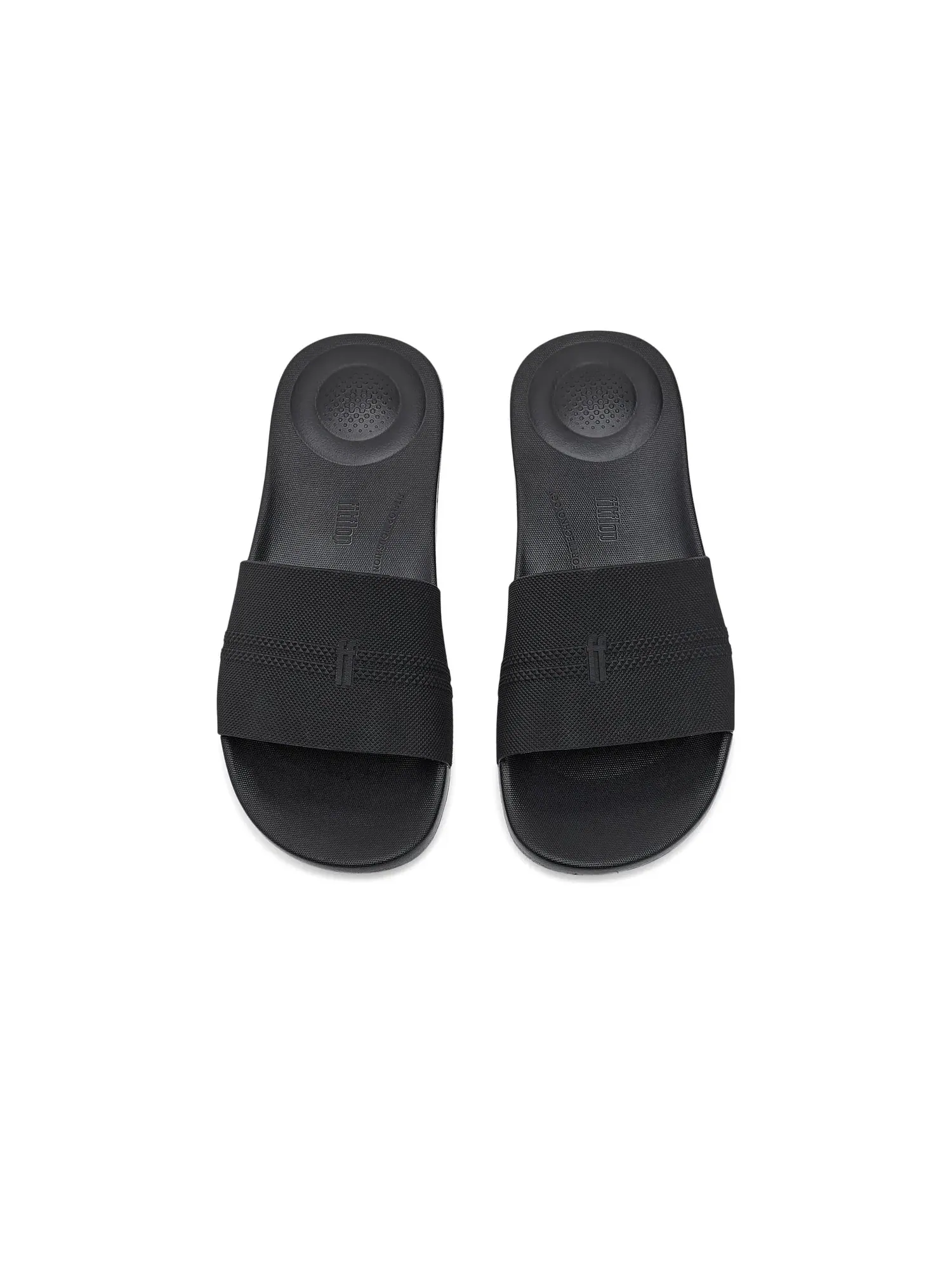 Слайды для бассейна Iqushion Pool Slides Fitflop — изображение 2 из 4, черный