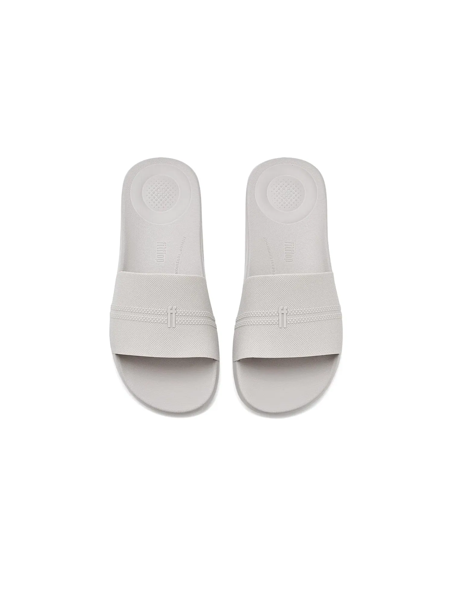 Слайды для бассейна Iqushion Pool Slides Fitflop — изображение 2 из 4, бледный серый