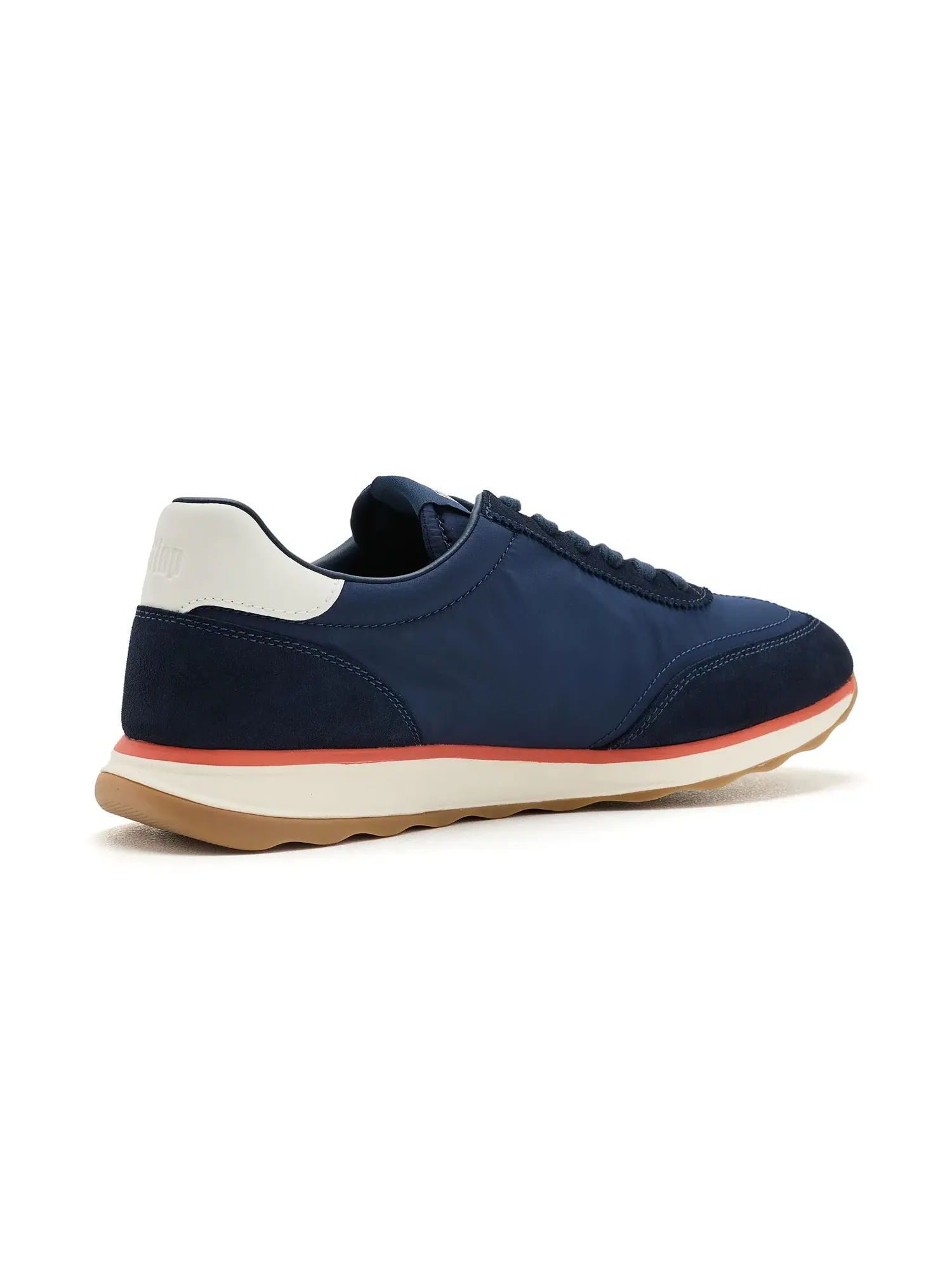 Кроссовки Retro-Q FF из кожи и нейлона Fitflop — изображение 3 из 4, темно-синий/оранжевый