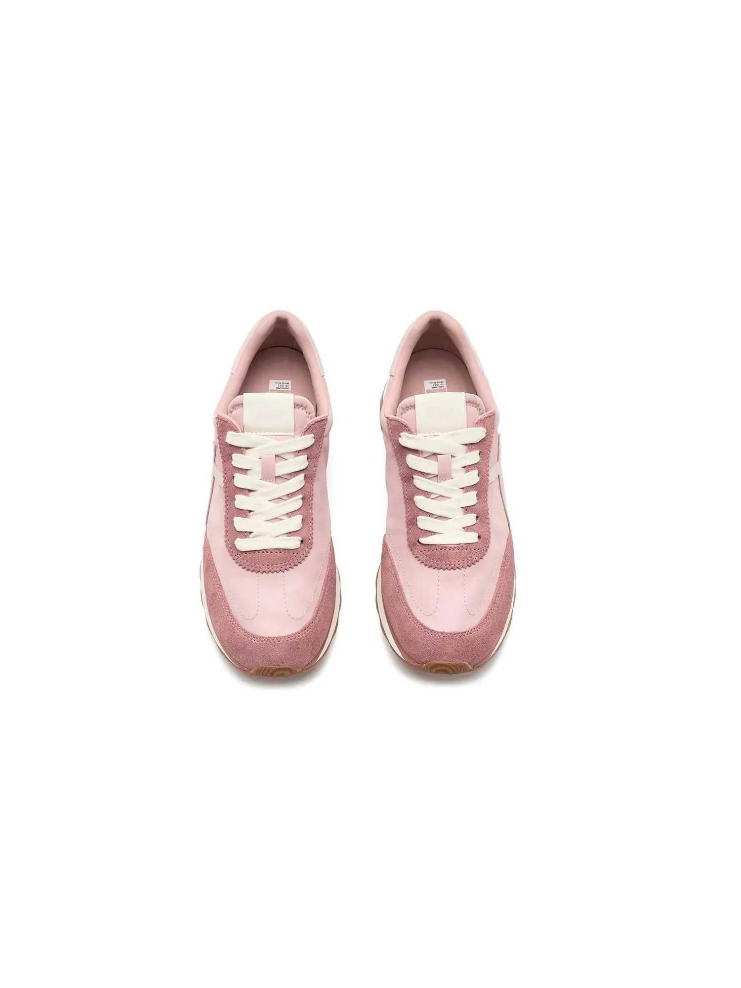 Замшевые кроссовки Pantone Retro-Q FF Fitflop — изображение 2 из 4, розовый