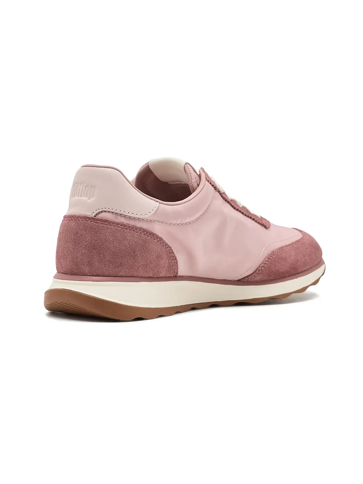 Замшевые кроссовки Pantone Retro-Q FF Fitflop — изображение 3 из 4, розовый