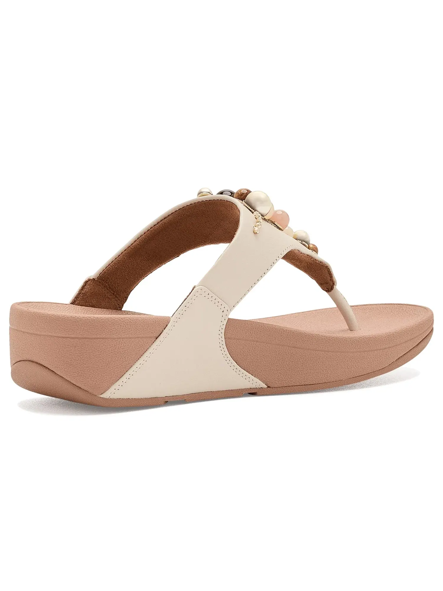 Слайды Lulu Beaded Fitflop — изображение 3 из 4, бежевый