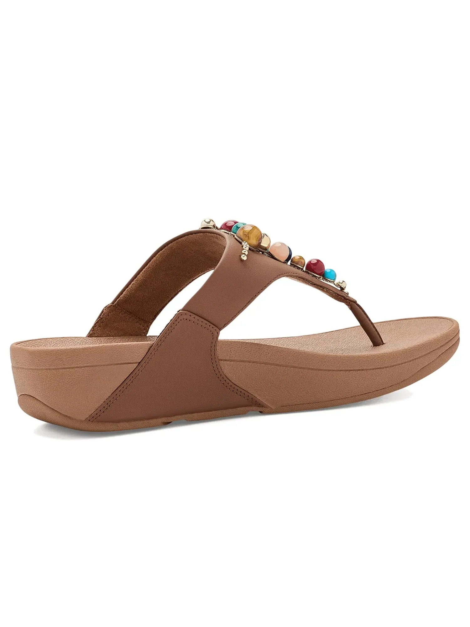 Слайды Lulu Beaded Fitflop — изображение 3 из 4, бежевый