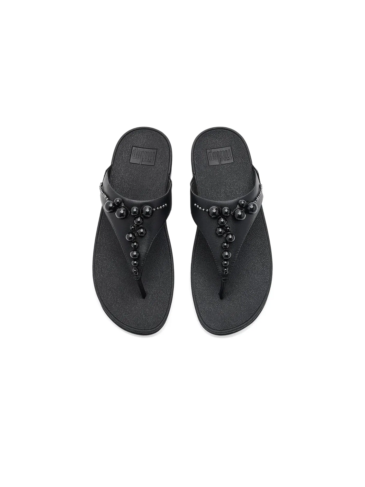 Слайды Lulu Beaded Fitflop — изображение 2 из 4, черный