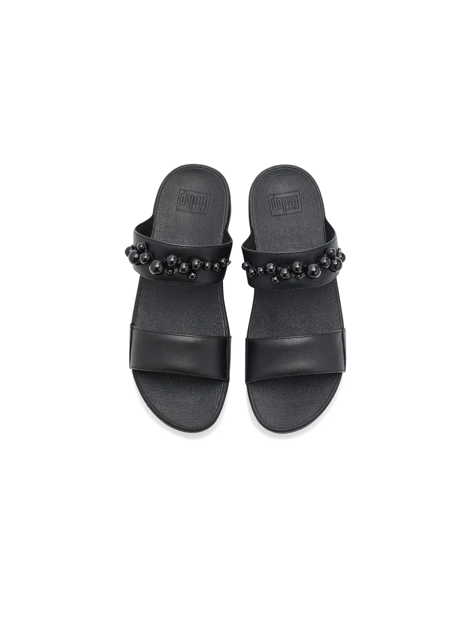 Слайды Lulu Beaded Slides Fitflop — изображение 2 из 4, черный