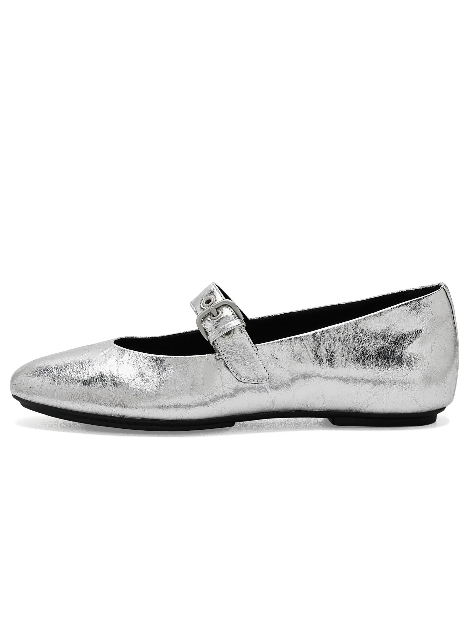 Балетки Delicato Metallic Mary Janes Fitflop — изображение 4 из 4, серебряный