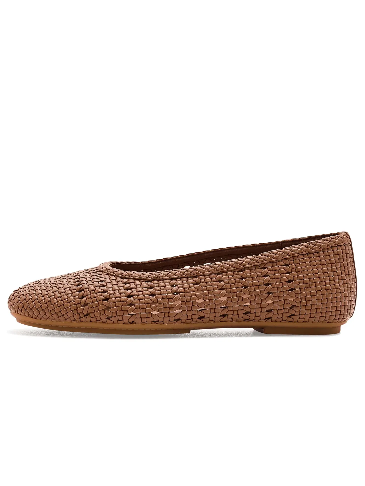Балетки Delicato Woven Ballerinas Fitflop — изображение 4 из 4, бежевый