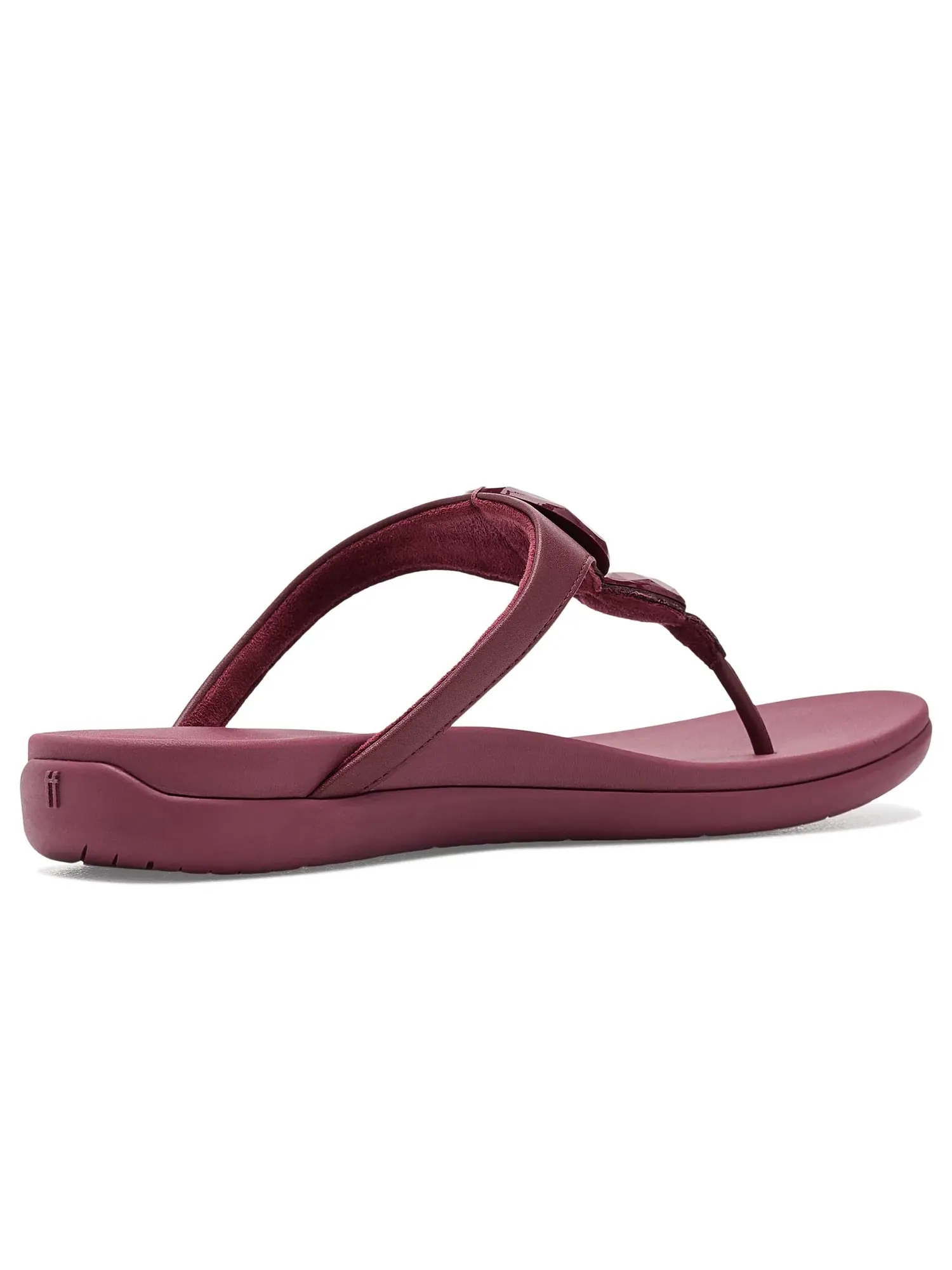 Сандалии Solay Glossy-Disc с перемычкой между пальцами Fitflop — изображение 3 из 4, фиолетовый
