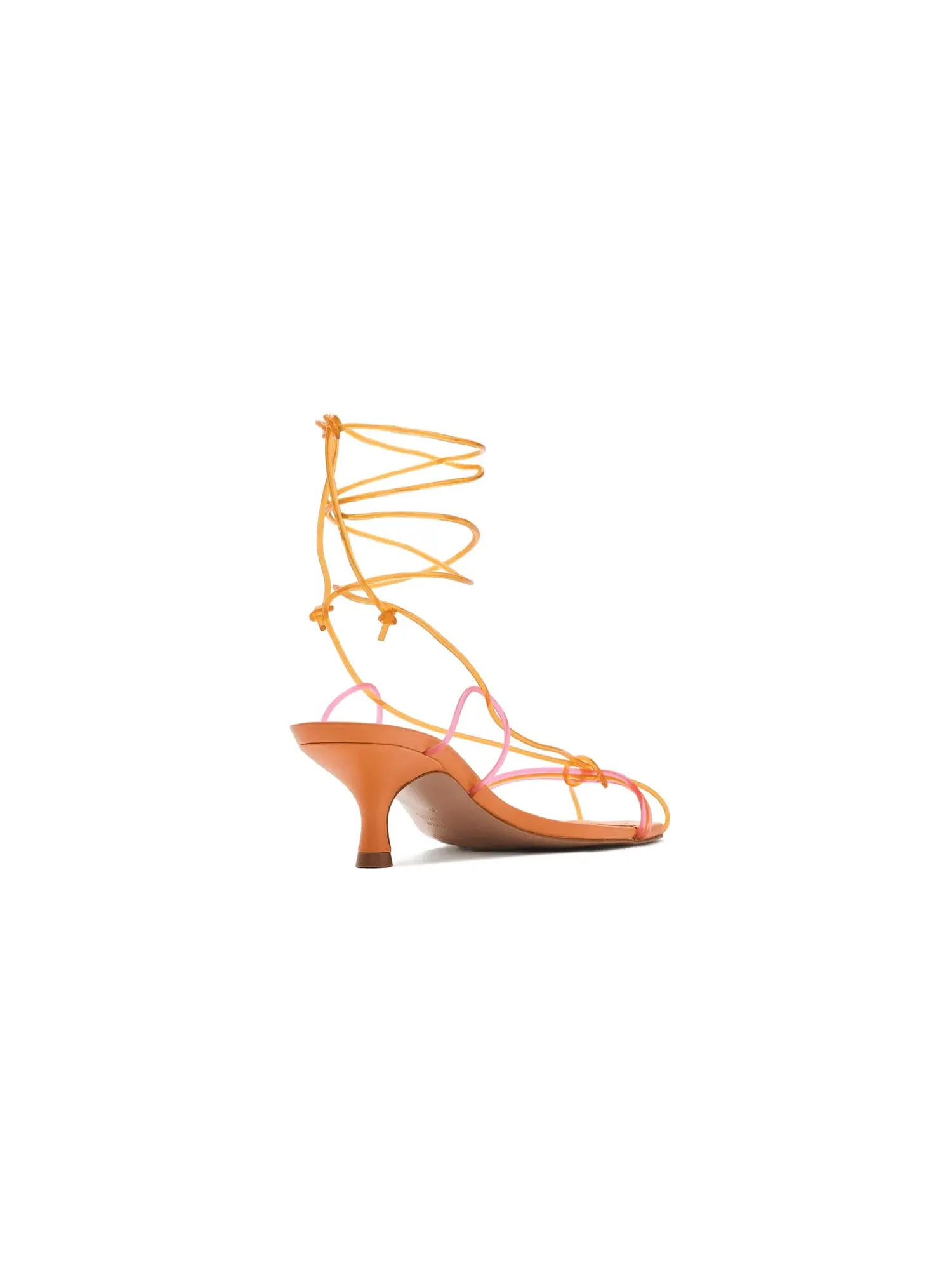 Туфли на низком каблуке Spaghetti Jelly Kitten Heels Farm Rio — изображение 2 из 4, розовый