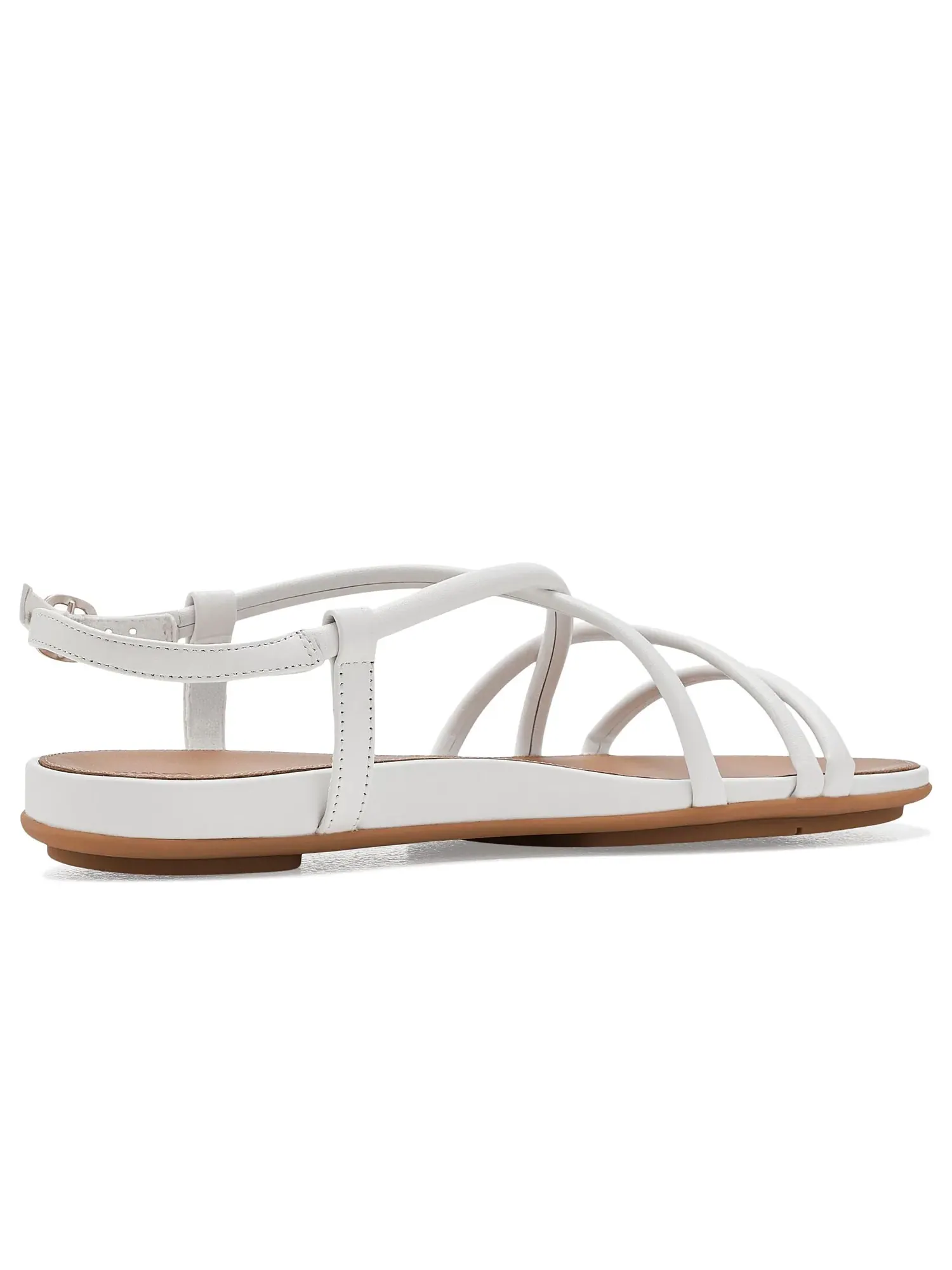Кожаные сандалии Gracie с ремешками на спине Fitflop — изображение 3 из 4, белый
