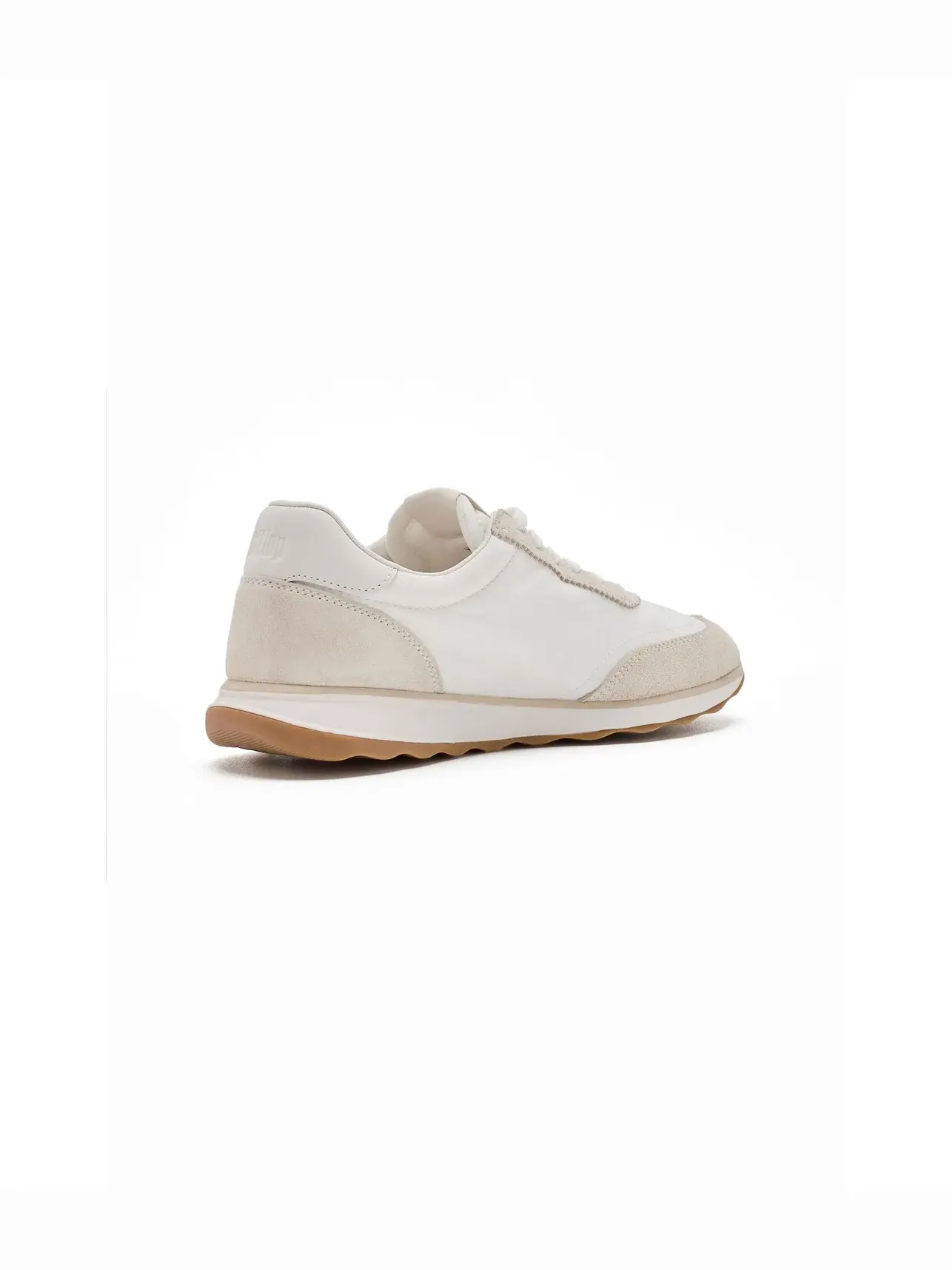 Кроссовки Retro-Q FF из ткани и замши Fitflop — изображение 3 из 4, белый