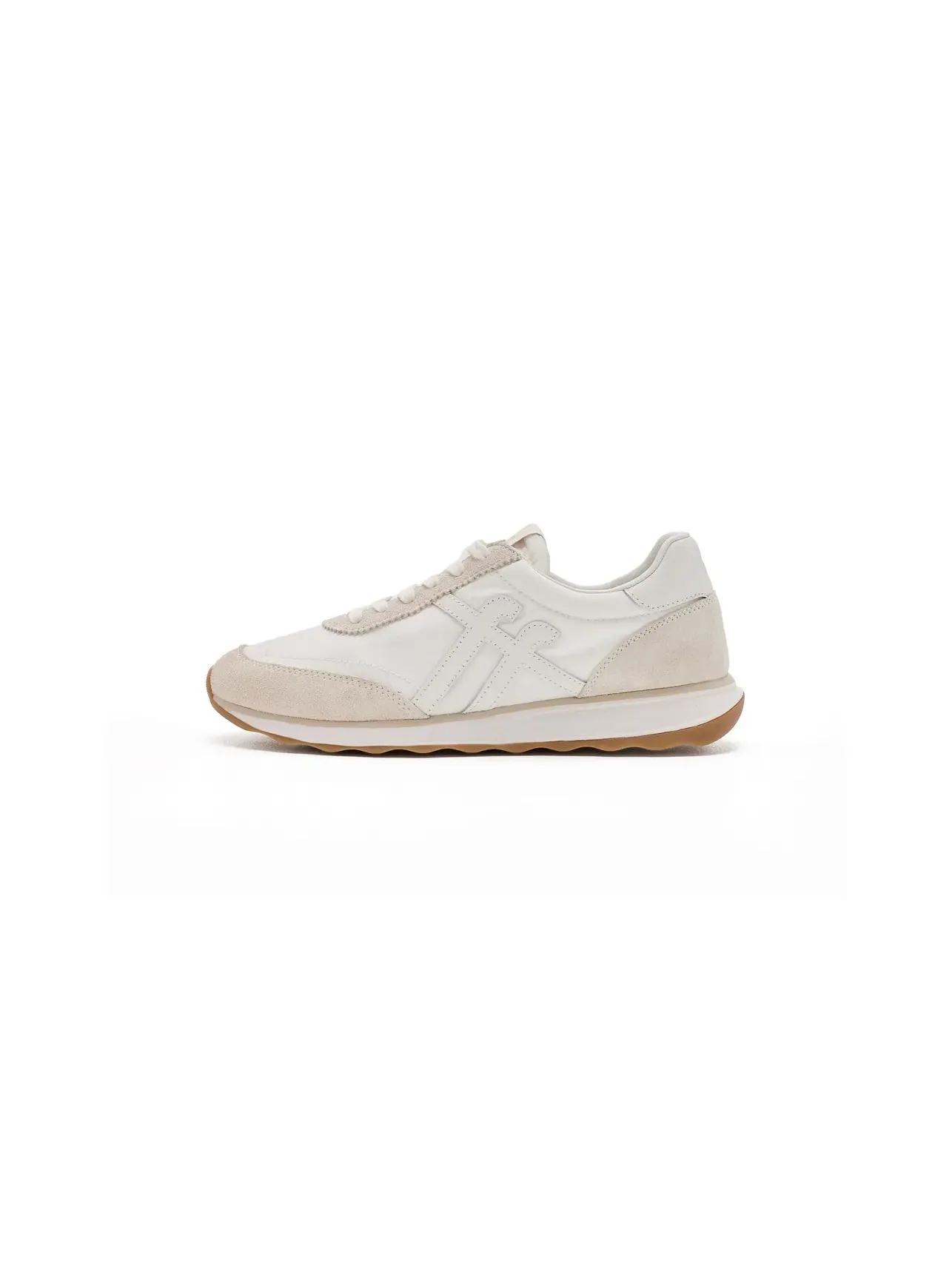 Кроссовки Retro-Q FF из ткани и замши Fitflop — изображение 4 из 4, белый