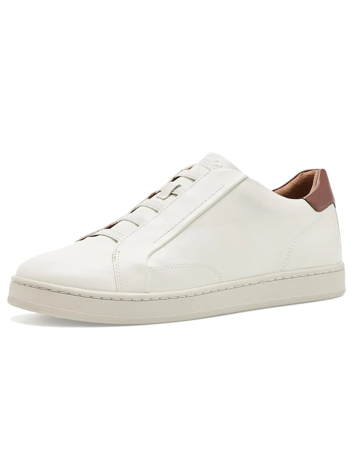Кроссовки Monopoli Elastic Lace to Toe, Jr. (для малышей, маленьких и больших детей) Florsheim Kids — бежевый