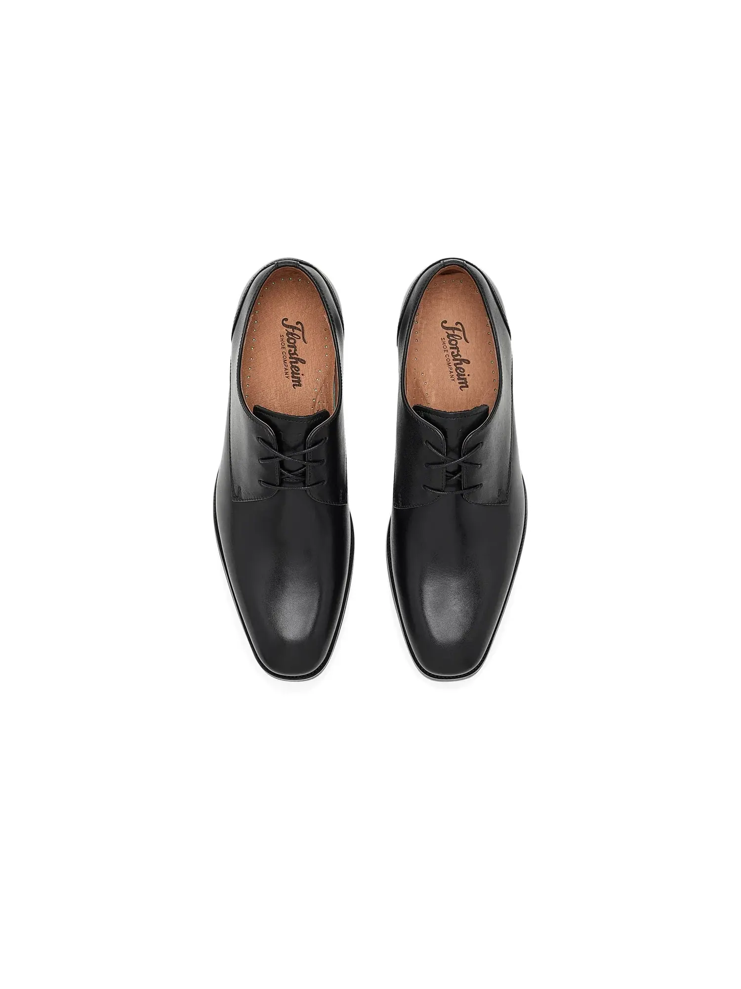 Оксфорды с гладким носком Sorrento Lux Plain Toe Oxford Florsheim — изображение 2 из 4, черный