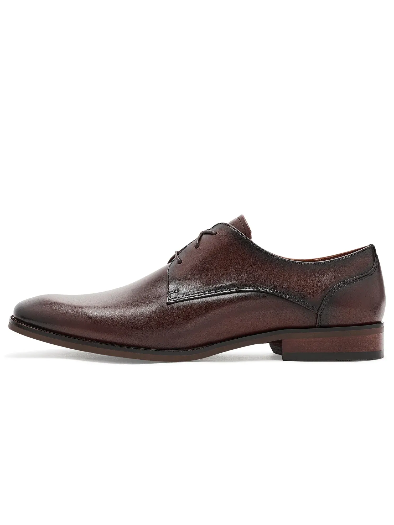 Оксфорды с гладким носком Sorrento Lux Plain Toe Oxford Florsheim — изображение 4 из 4, коричневый