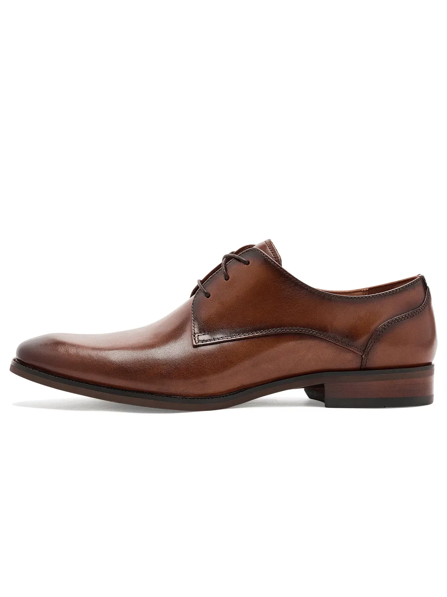 Оксфорды с гладким носком Sorrento Lux Plain Toe Oxford Florsheim — изображение 4 из 4, коричневый