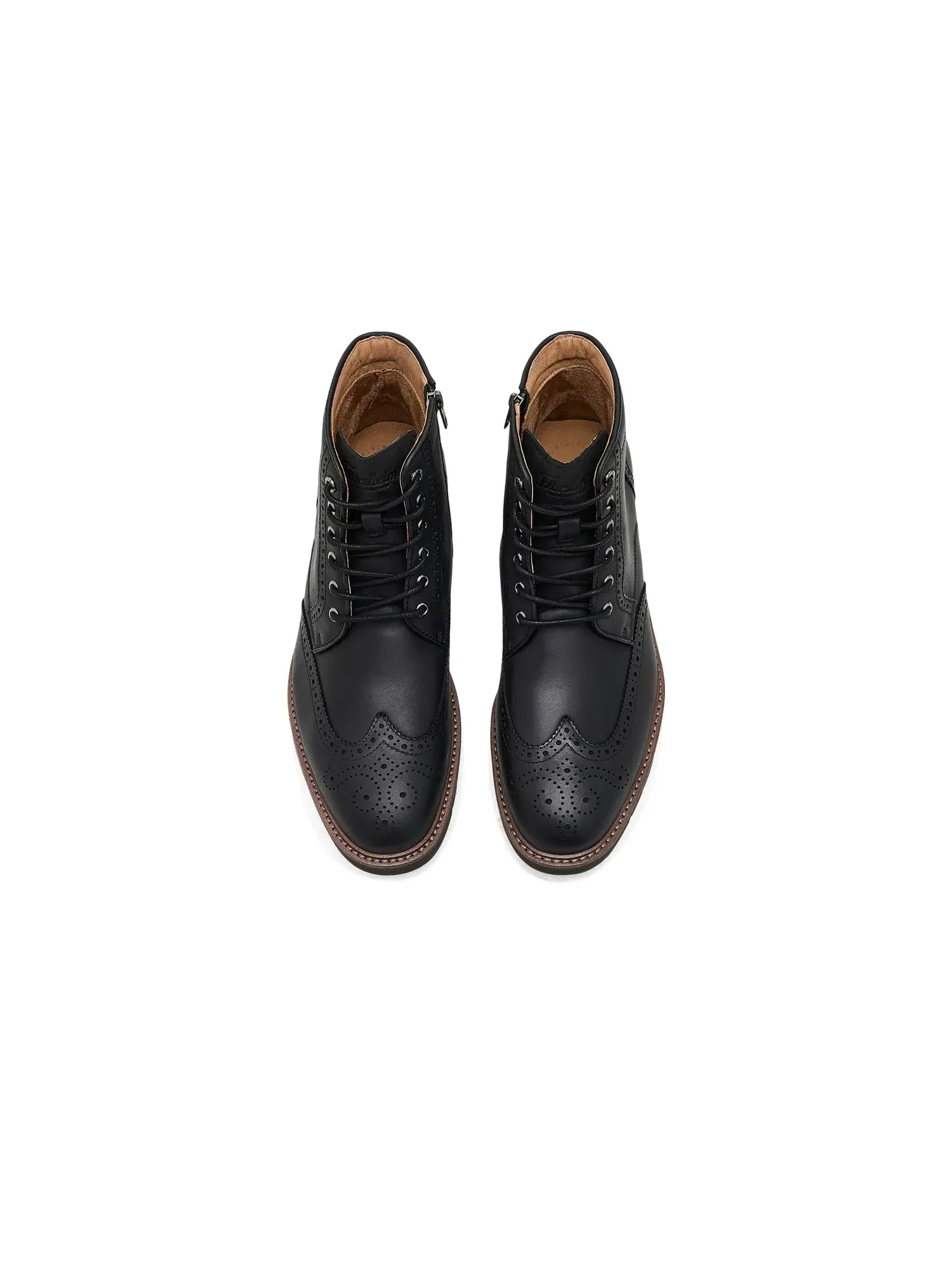 Ботинки Redford с перфорацией и шнуровкой Florsheim — изображение 1 из 2, черный