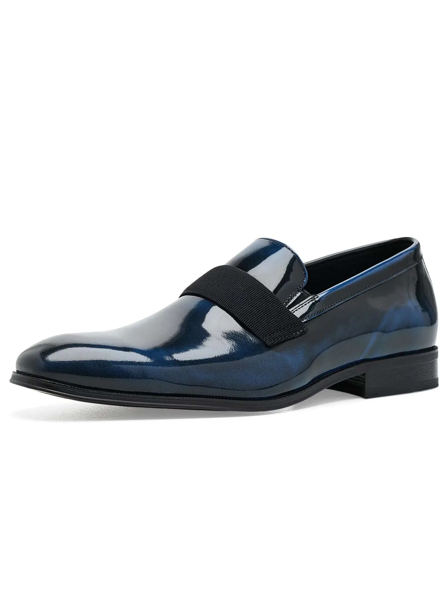 Лоферы Tux Plain Toe Strap SlipOn Florsheim — изображение 1 из 4, темно-синий