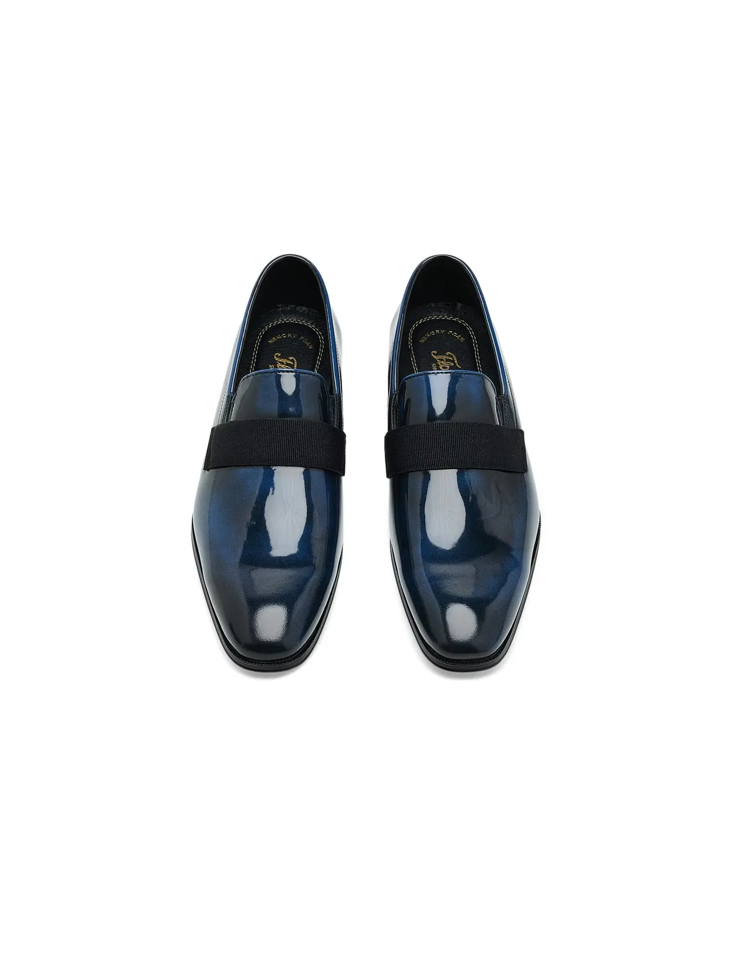 Лоферы Tux Plain Toe Strap SlipOn Florsheim — изображение 2 из 4, темно-синий