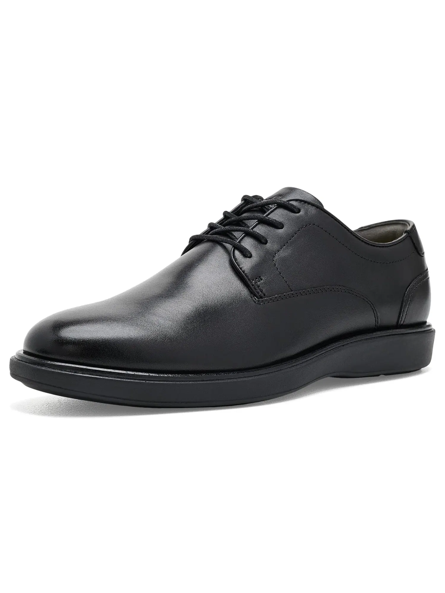 Оксфорды с гладким носком Avenue Plain Toe Oxford Florsheim — изображение 1 из 3, черный/черный